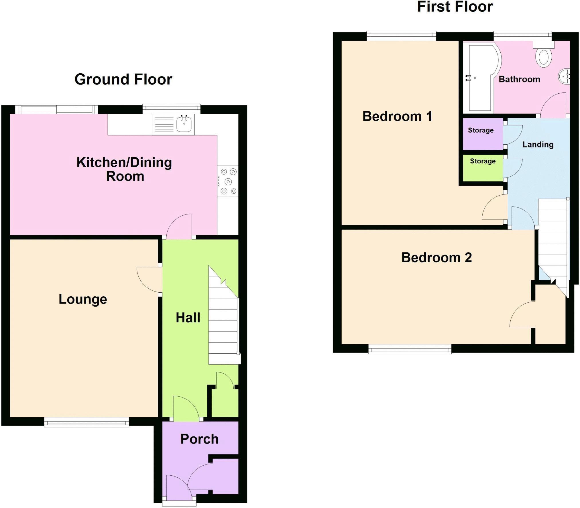 54, Upper Forster Street, Walsall floorplan