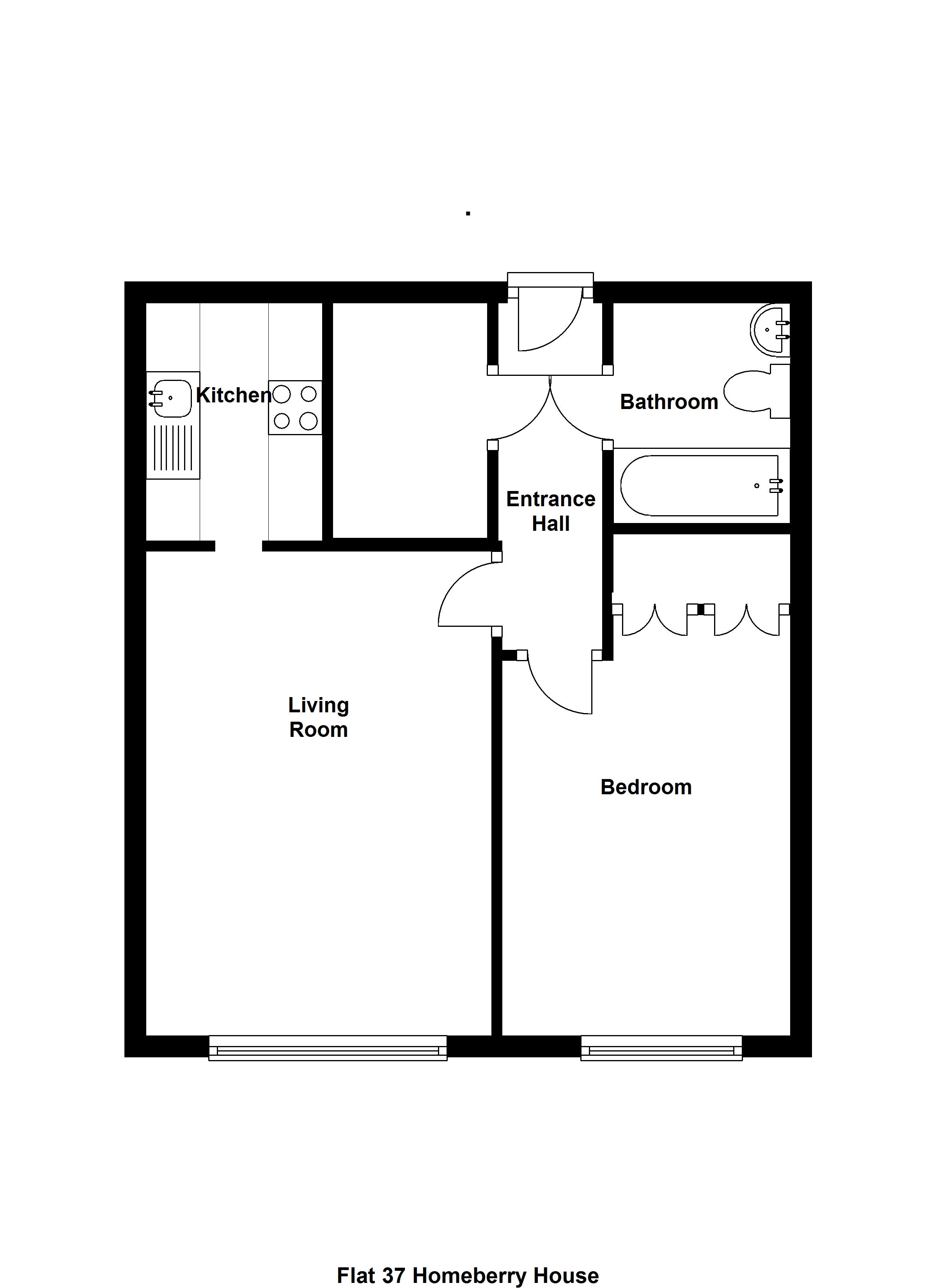 37, Homeberry House, Ashcroft Gardens, Cirencester floorplan
