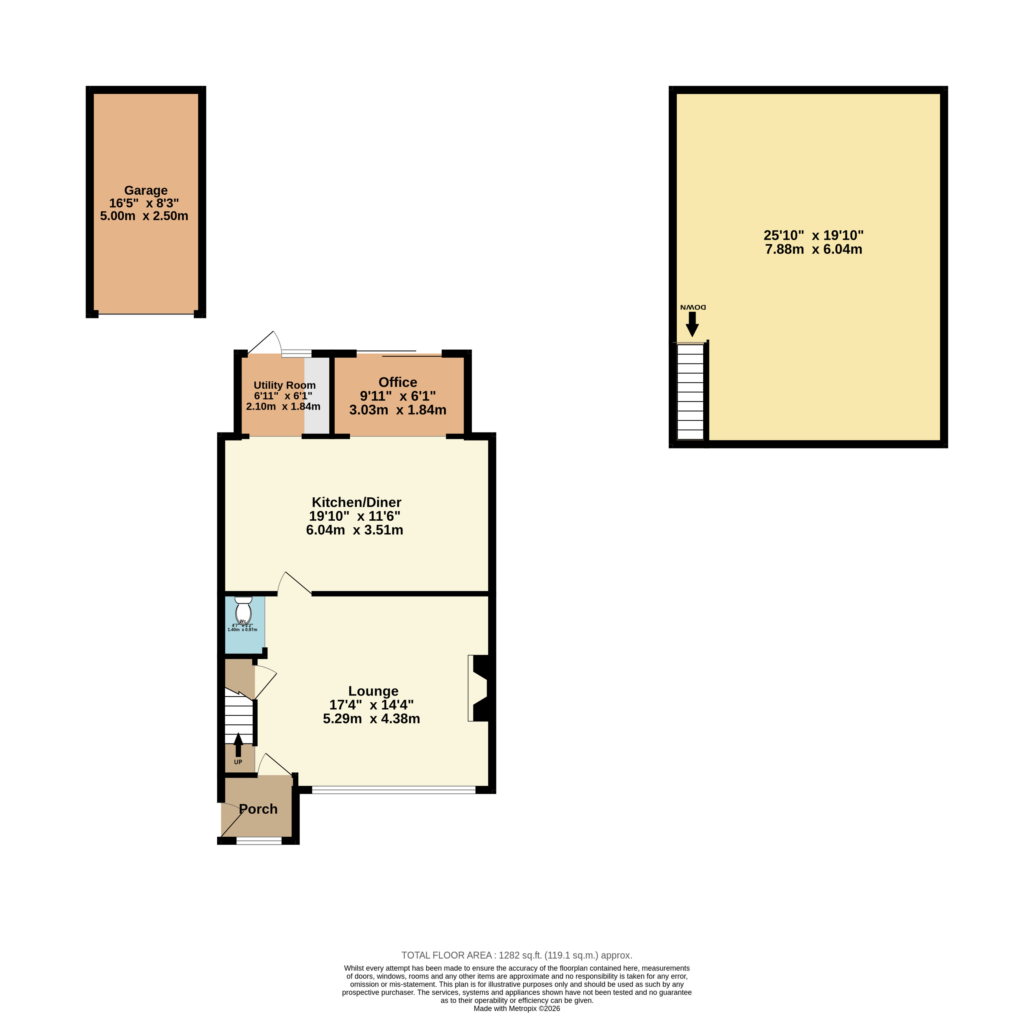 15, Brockenhurst Close, Kent floorplan