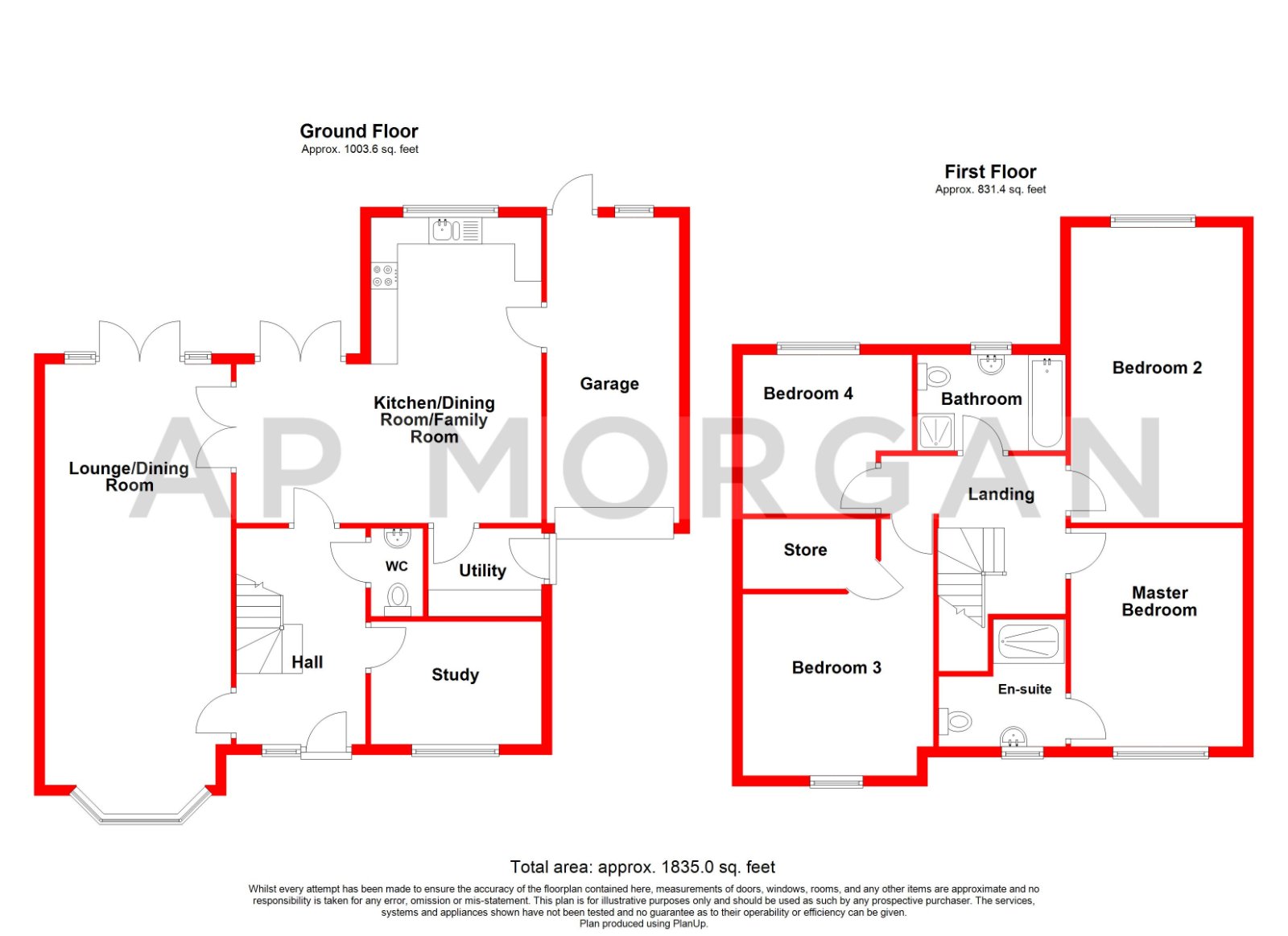 Elmley House,, Oldfield Lane, Droitwich floorplan