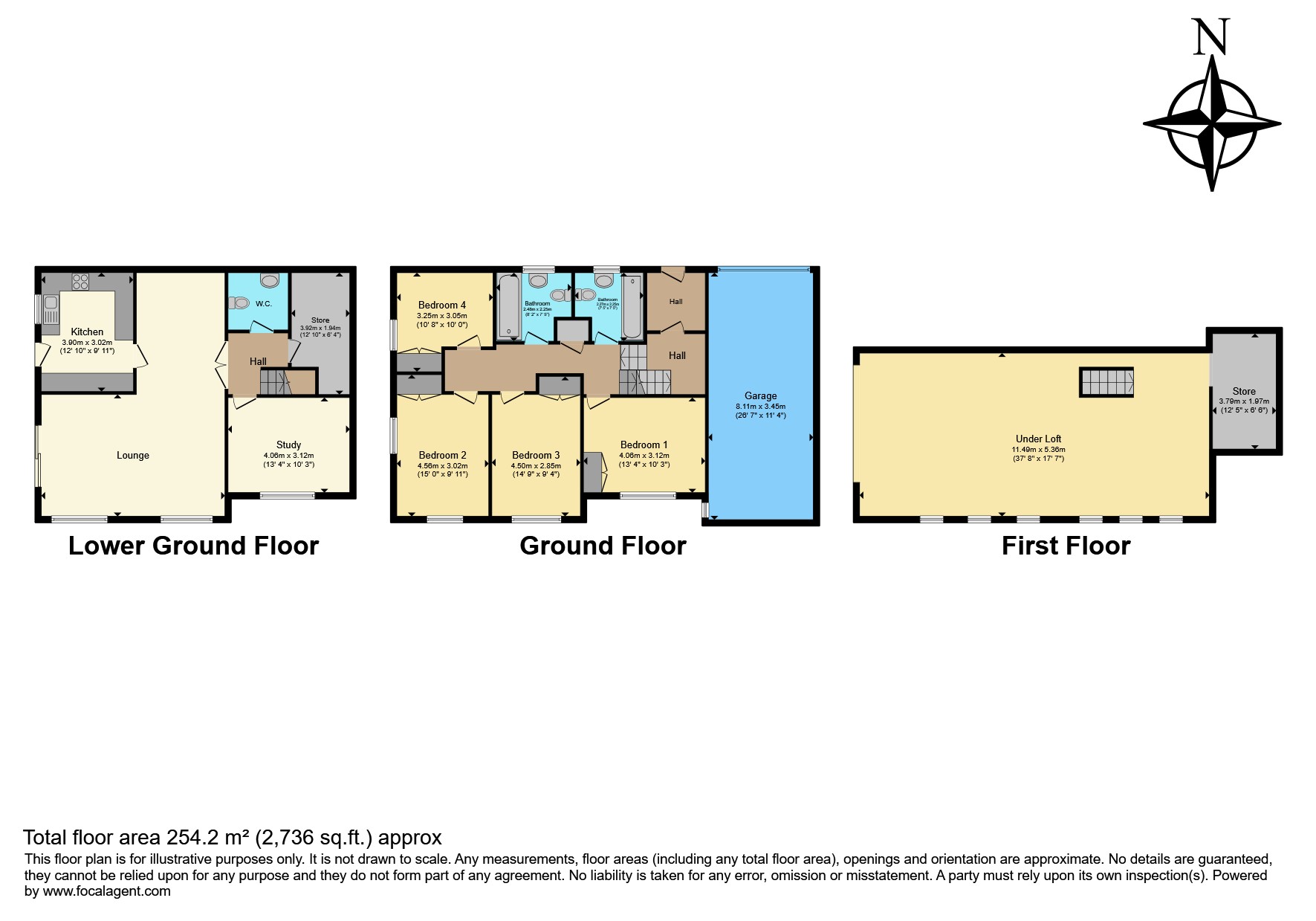1a, Station Road, Nottingham floorplan