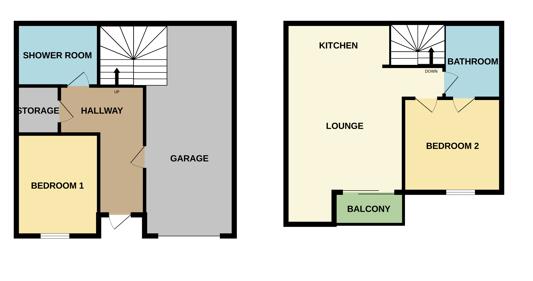 34, The Mews, Manchester floorplan