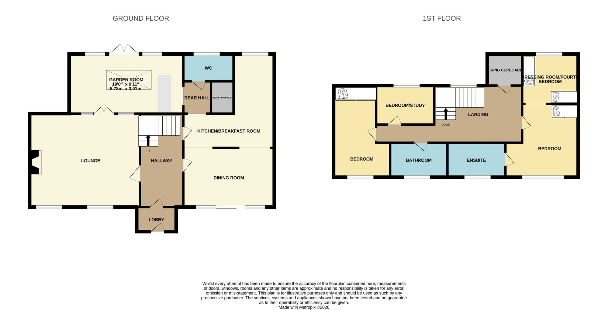 249 Southworth Lane, Warrington floorplan