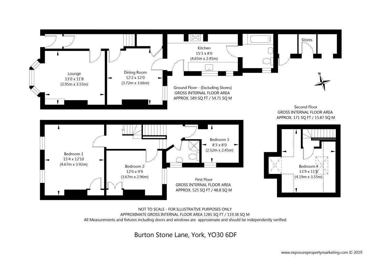 4 Bedrooms Terraced house for sale in Burton Stone Lane, York YO30