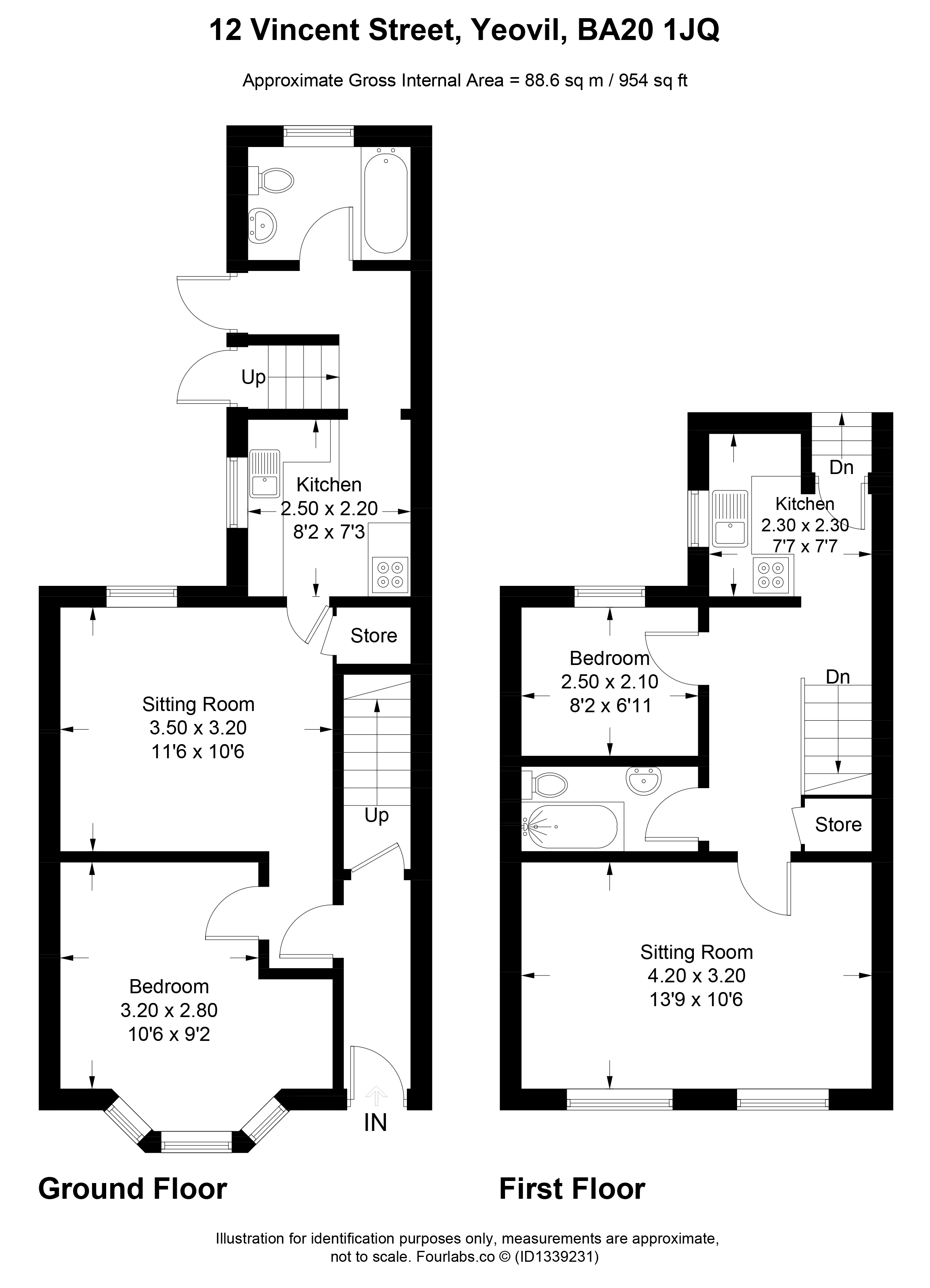 12, Vincent Street, Somerset floorplan