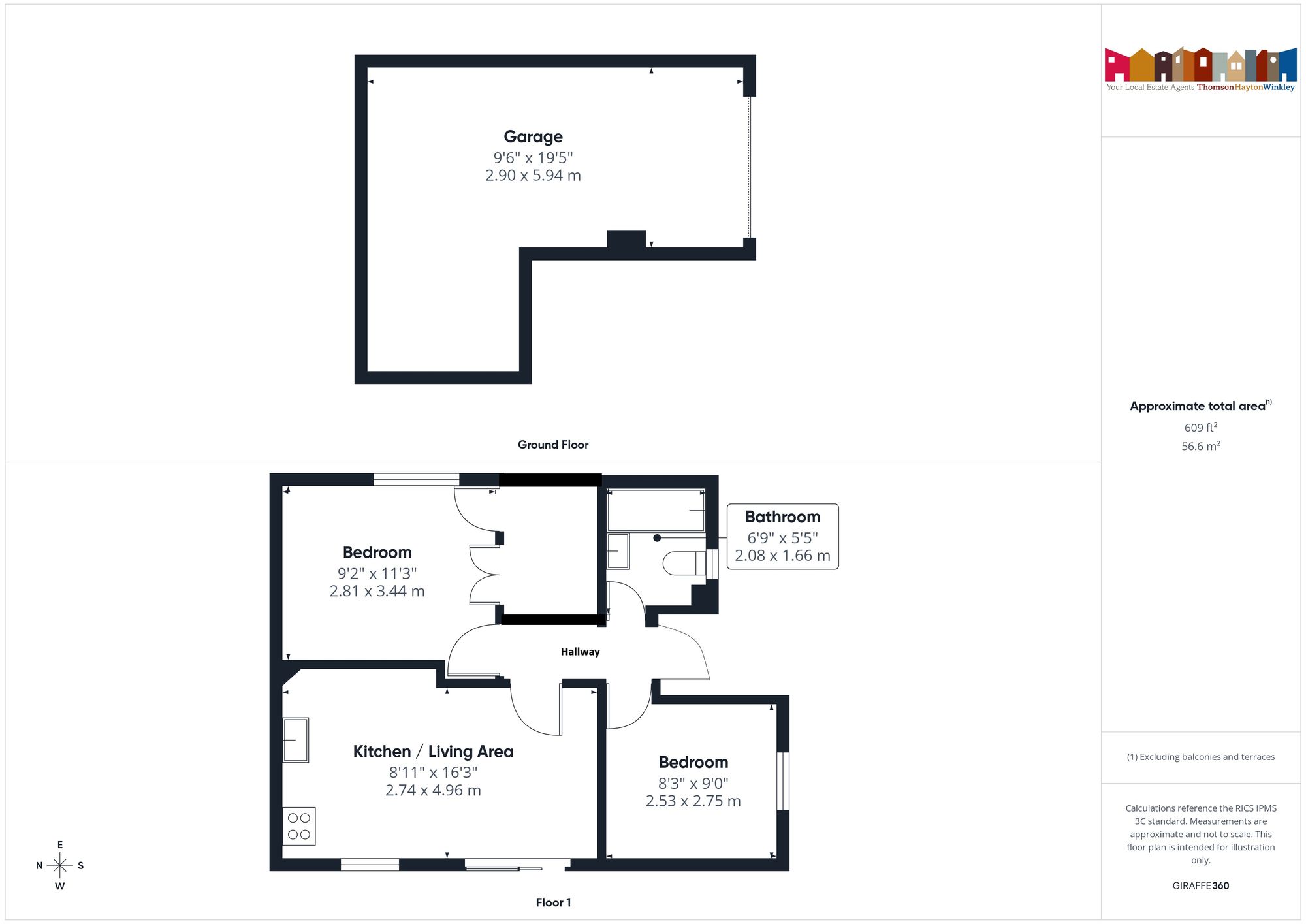17 Howe Gardens, Kendal floorplan