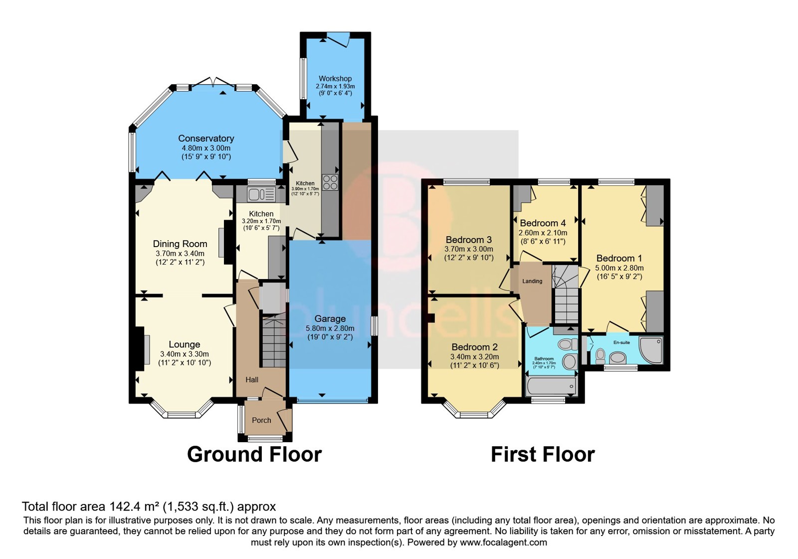 20, Creswick Greave, South Yorkshire floorplan
