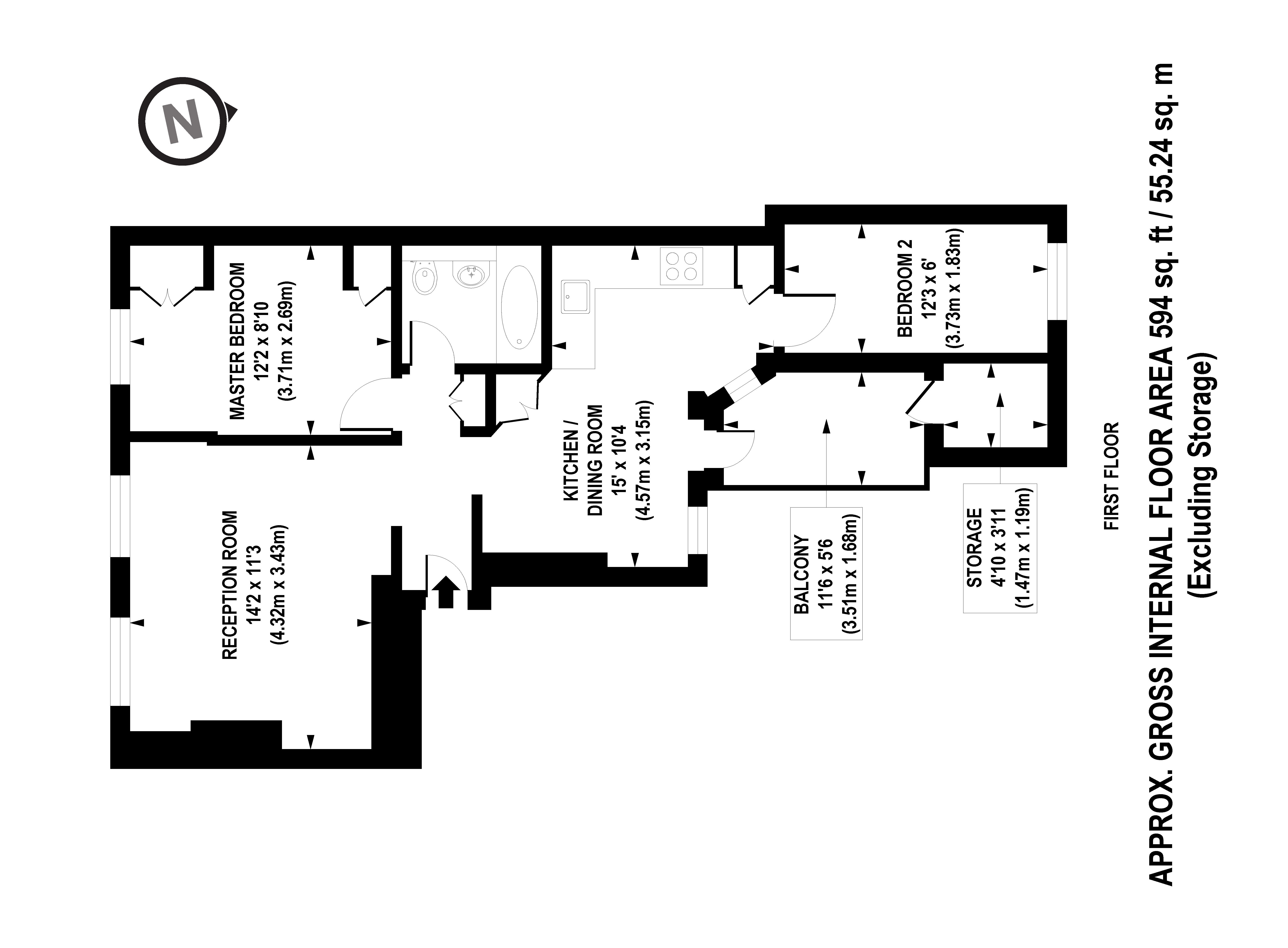 2 Bedrooms Flat to rent in Kew Green, Richmond TW9