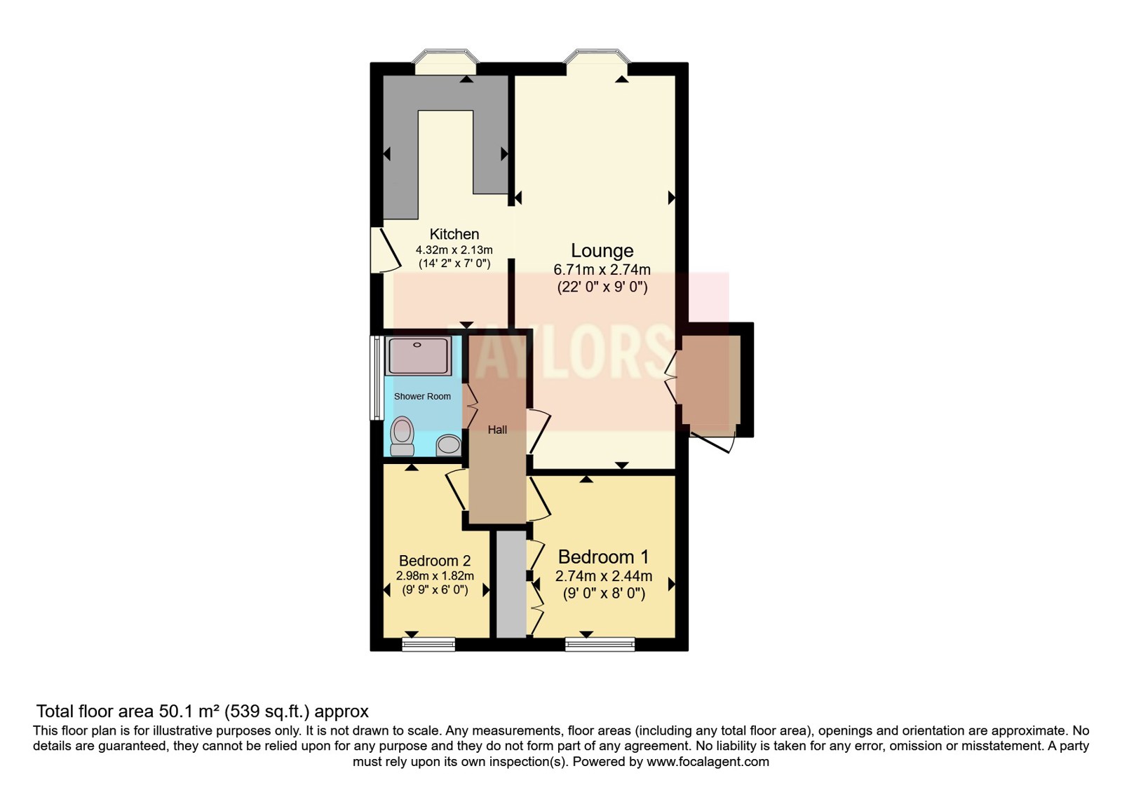 34, Collins Wood, Caddington floorplan