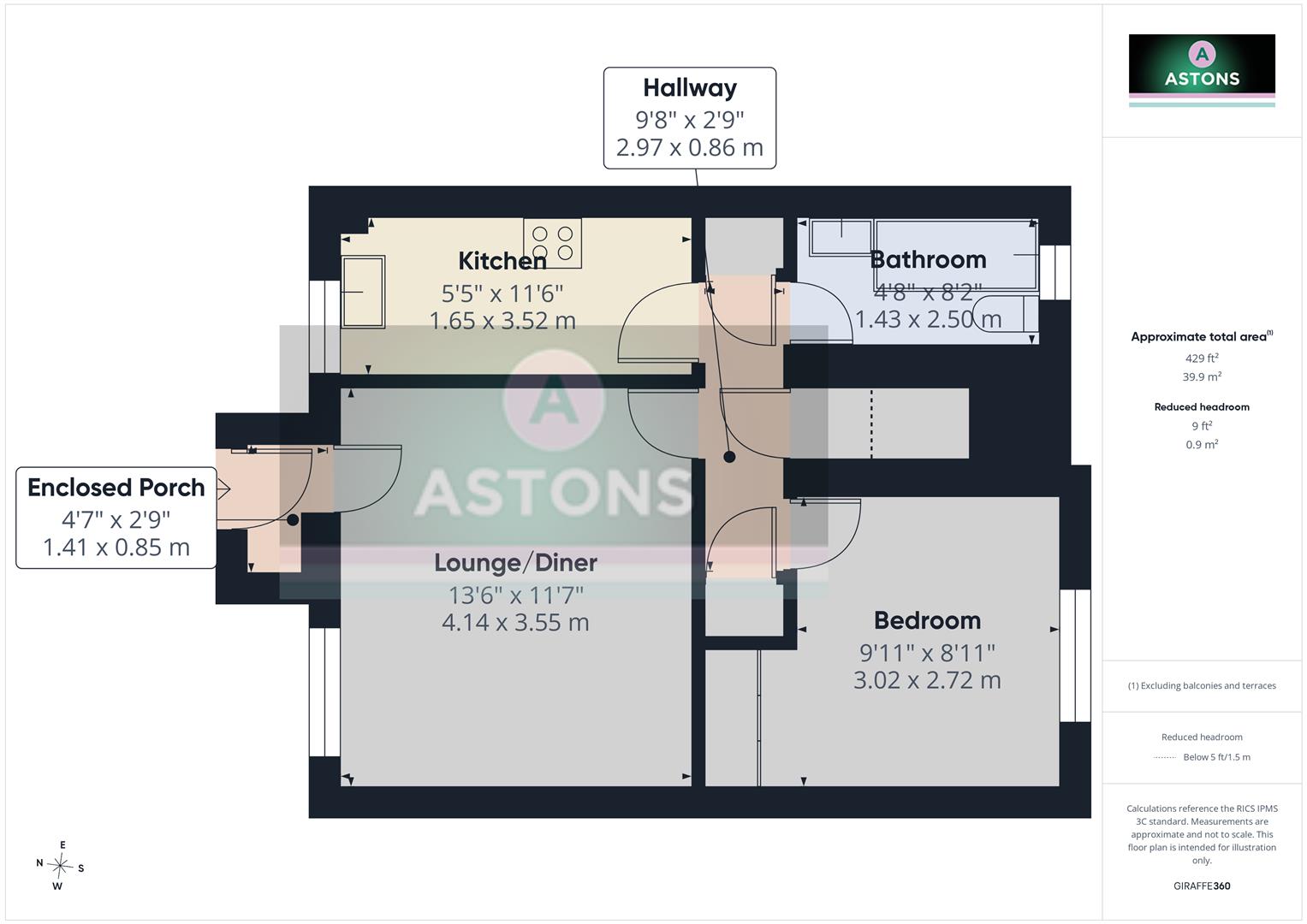 23, Walker Road, Maidenbower floorplan