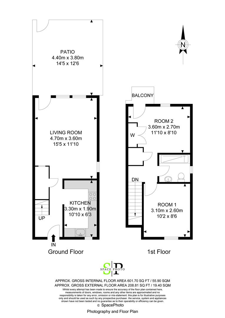 36, Undine Road, London floorplan