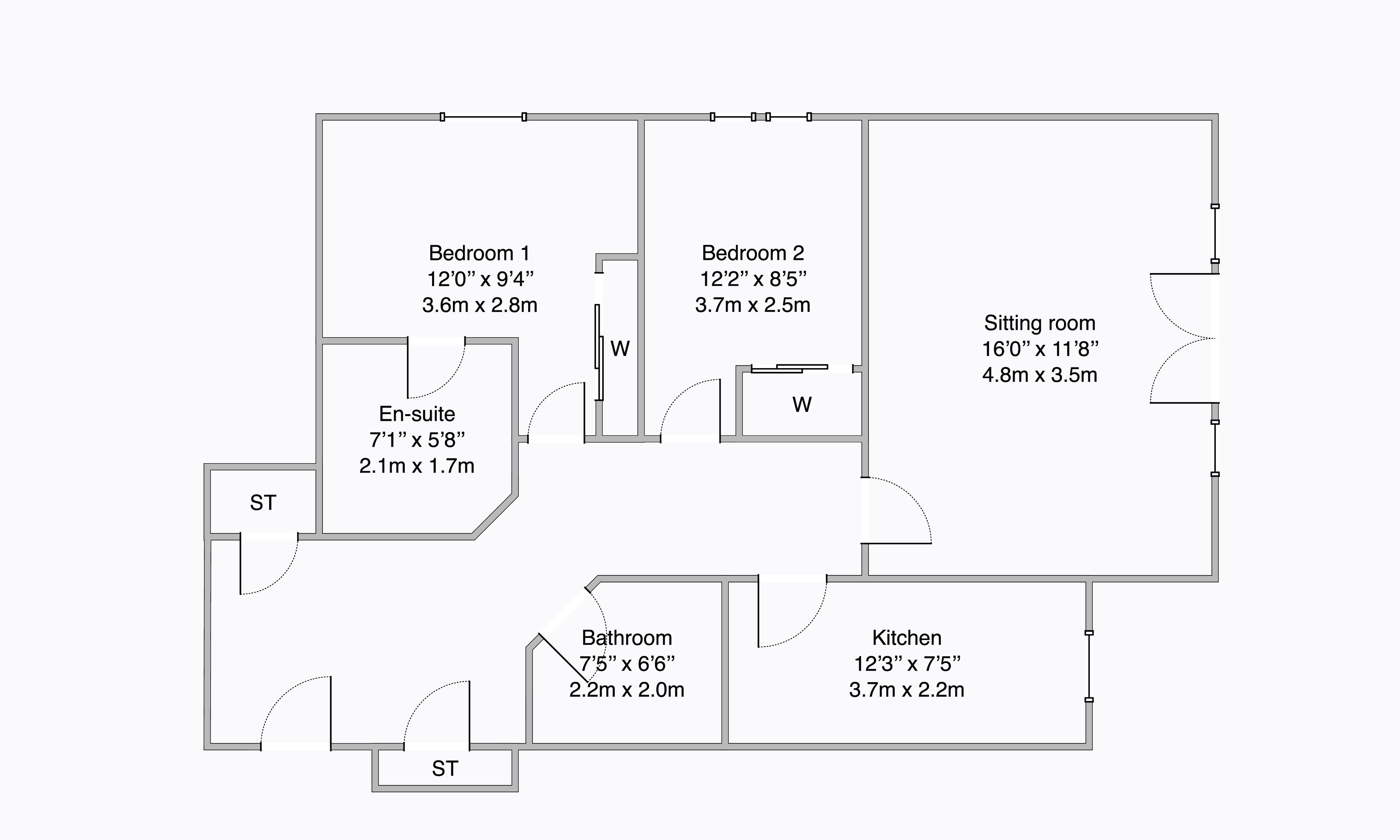 2 Bedrooms Flat for sale in Old Castle Gardens, Flat 3/2, Cathcart, Glasgow G44