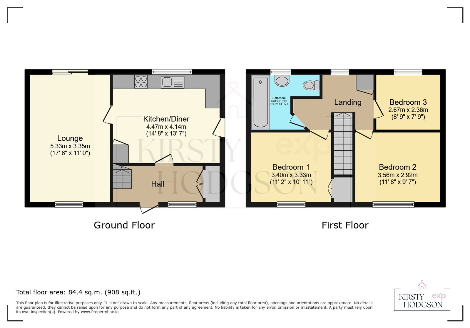 77a, Broomhill Road, Prudhoe floorplan