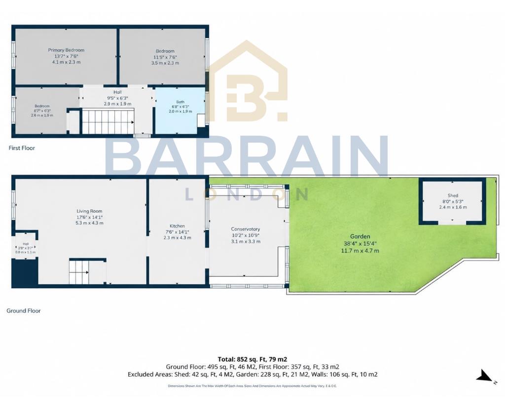 Jasper Road, London floorplan