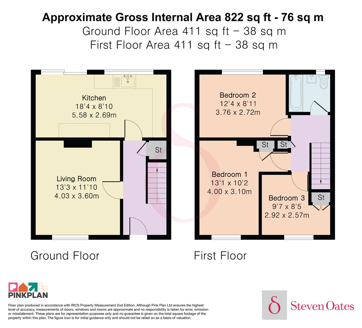 28, Thieves Lane, Hertford floorplan