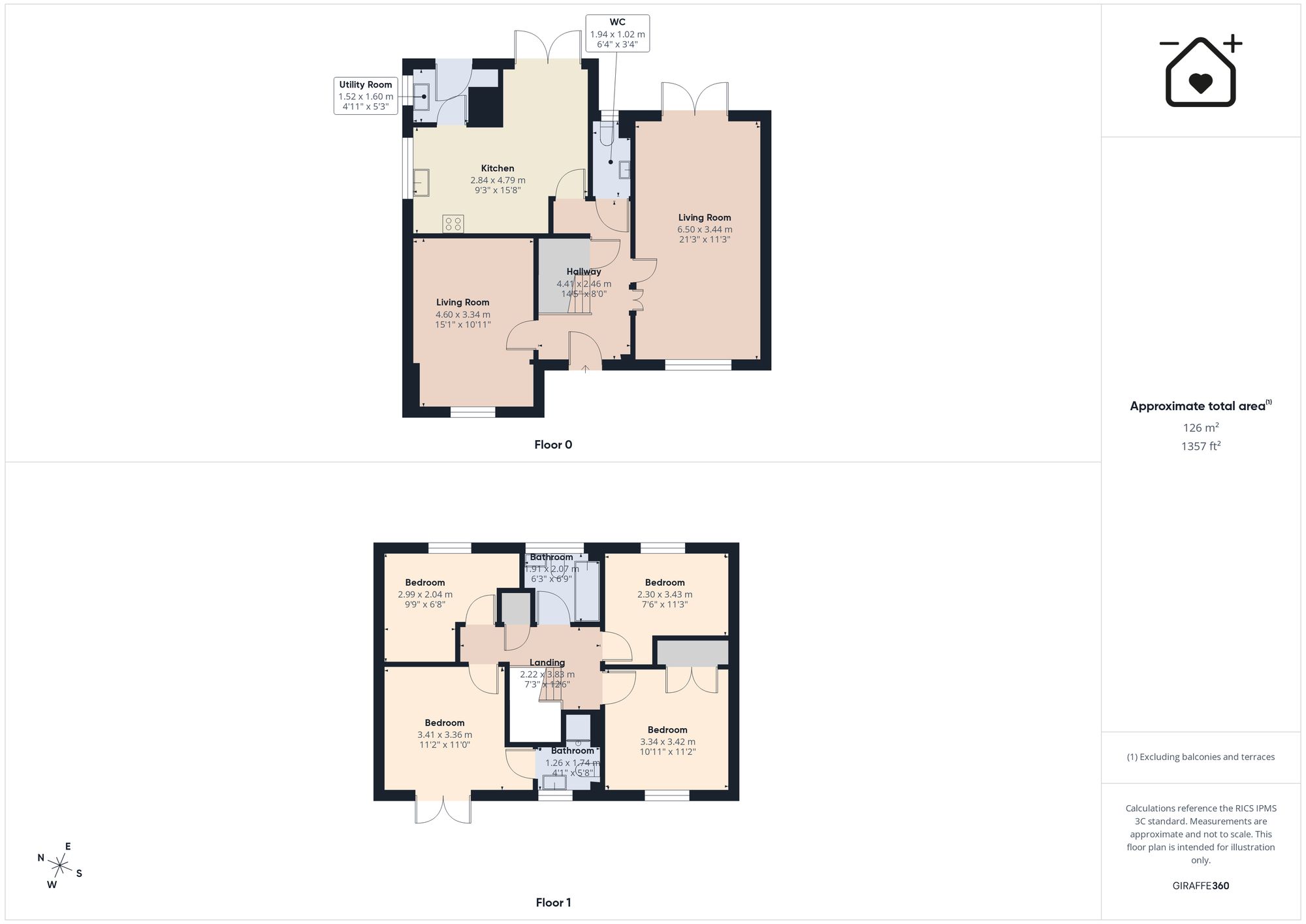 3 Rhyd Wen, Llanelli floorplan