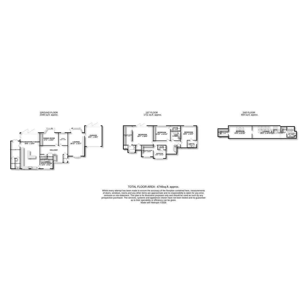 TILNEYS, Hall Road, Rochford floorplan