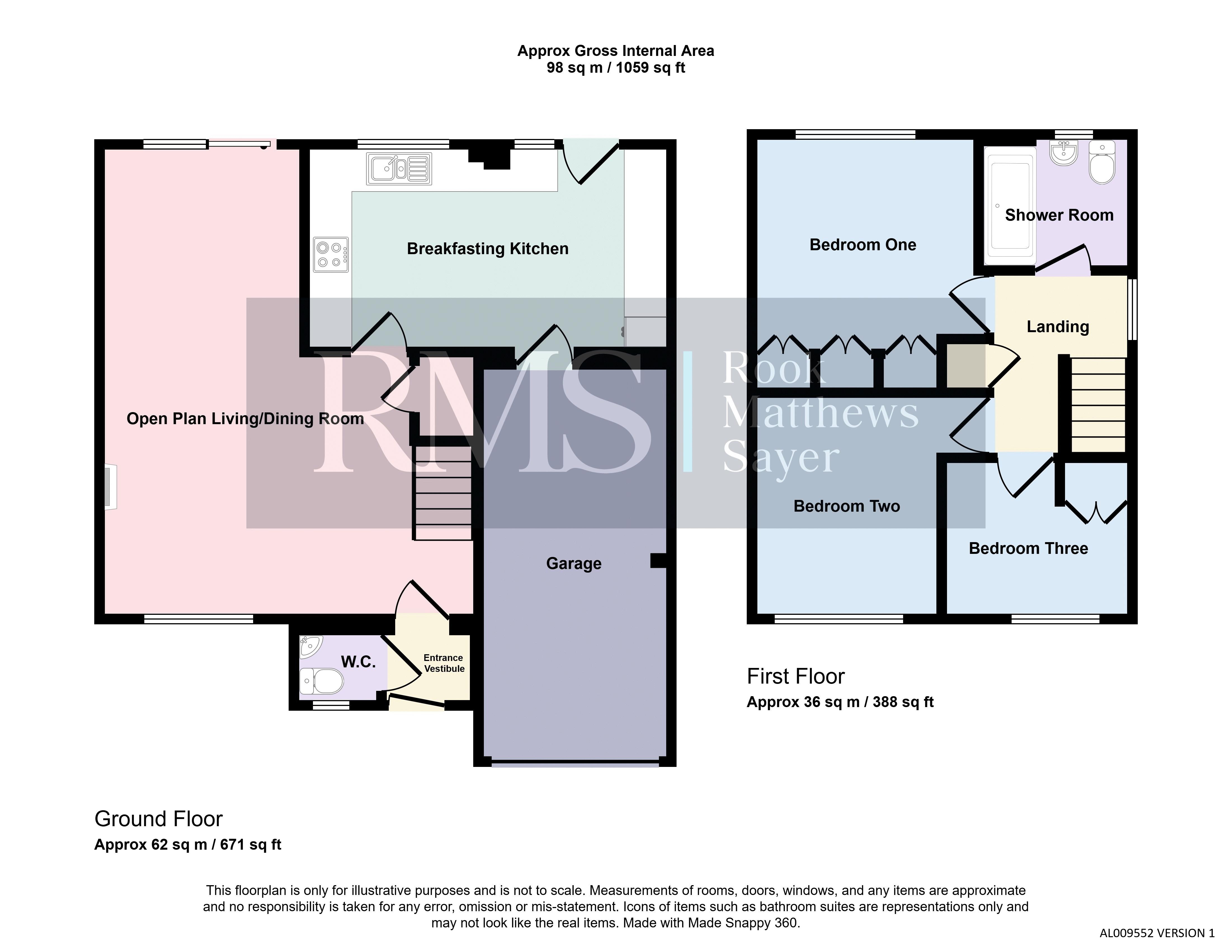 15, Royal Oak Gardens, Alnwick floorplan
