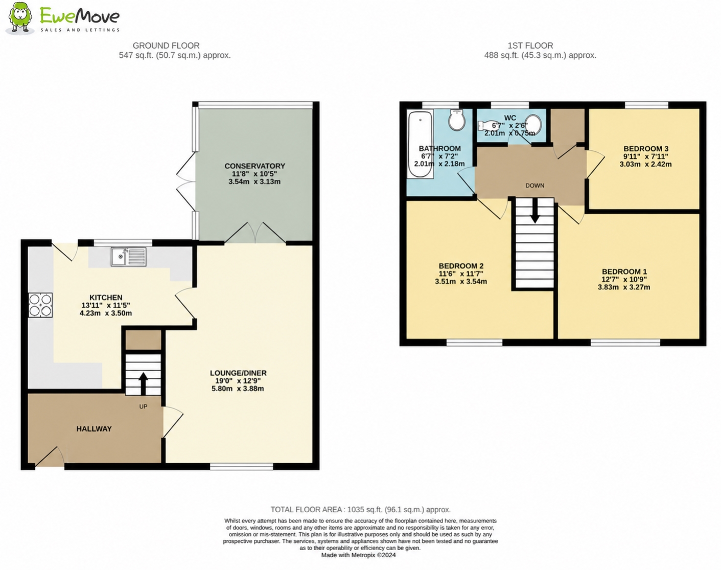 5, Pearl Way, Hyde floorplan
