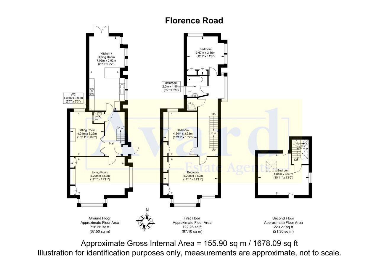 79, Florence Road, Brighton floorplan