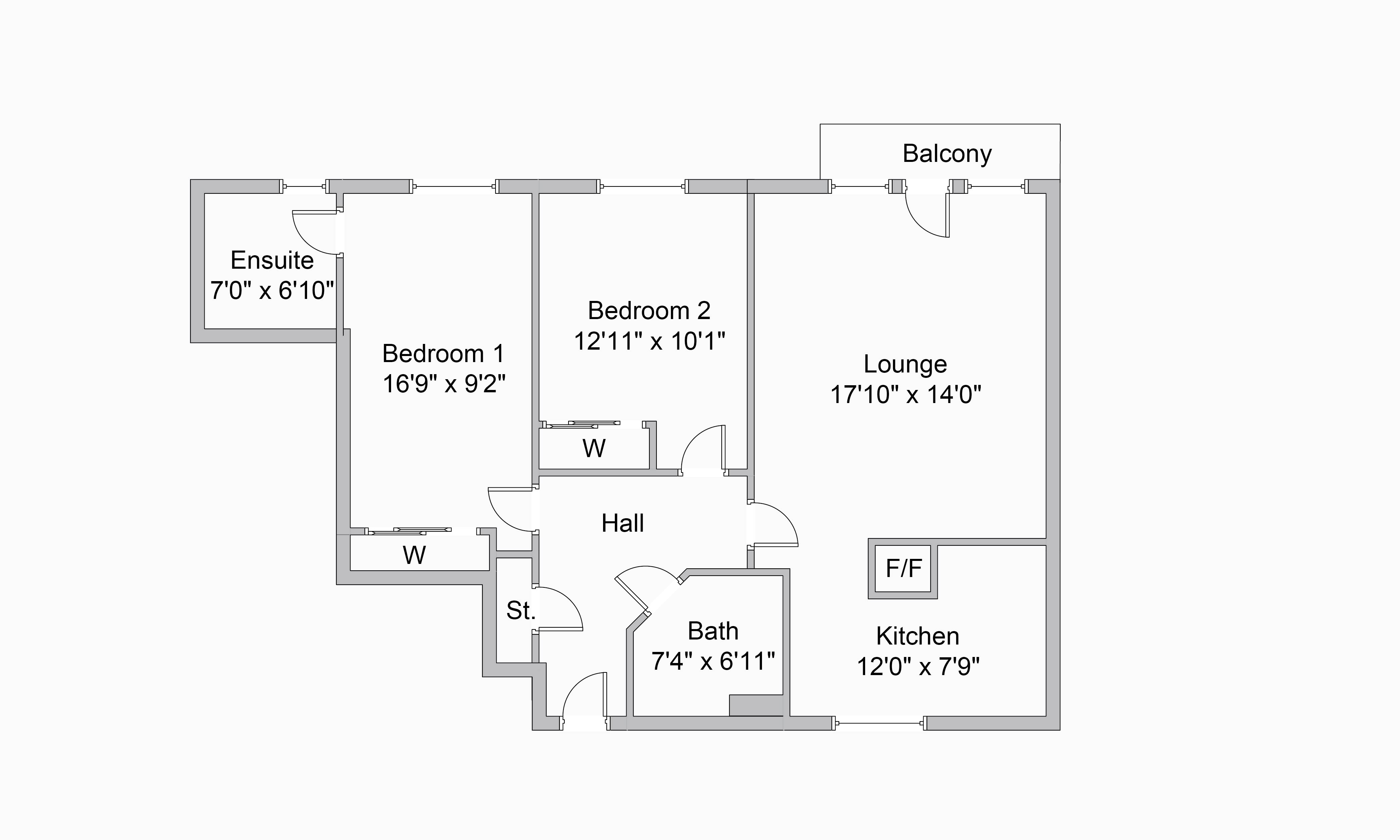 2 Bedrooms Flat for sale in Charlotte Court, Helensburgh, Argyll & Bute G84