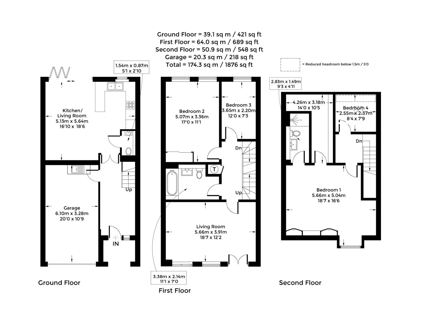 12, Baynhams Drive, Oxford floorplan