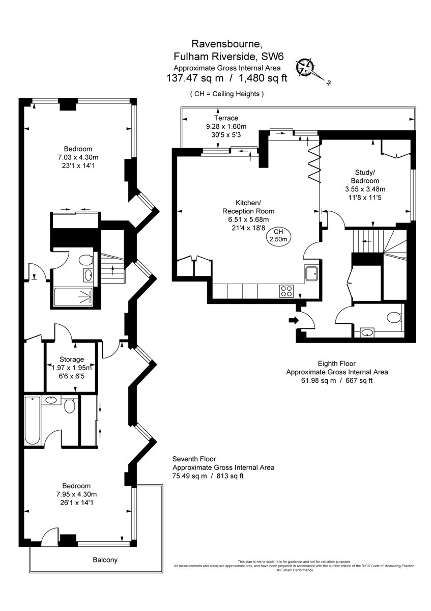 3 Bedrooms Flat for sale in Ravensbourne Apartments, 5 Central Avenue SW6