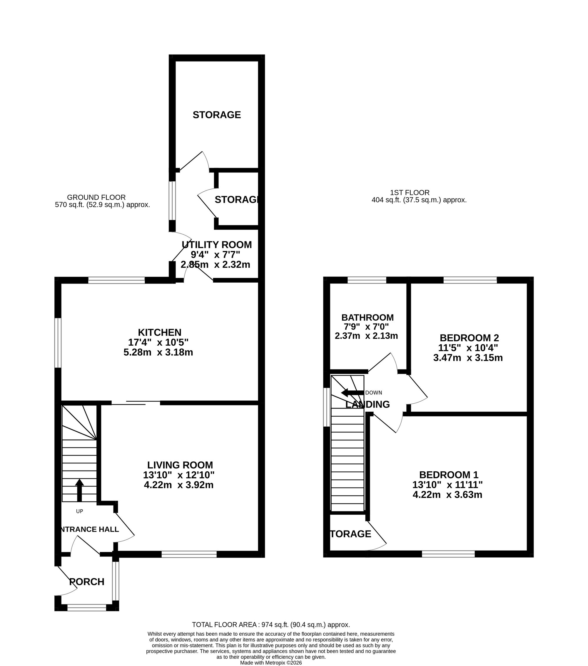 9 Barsbank Lane, Lymm floorplan