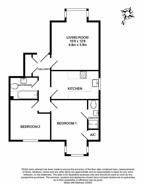 1 Benjamin Court, Station Road, Netley Abbey floorplan