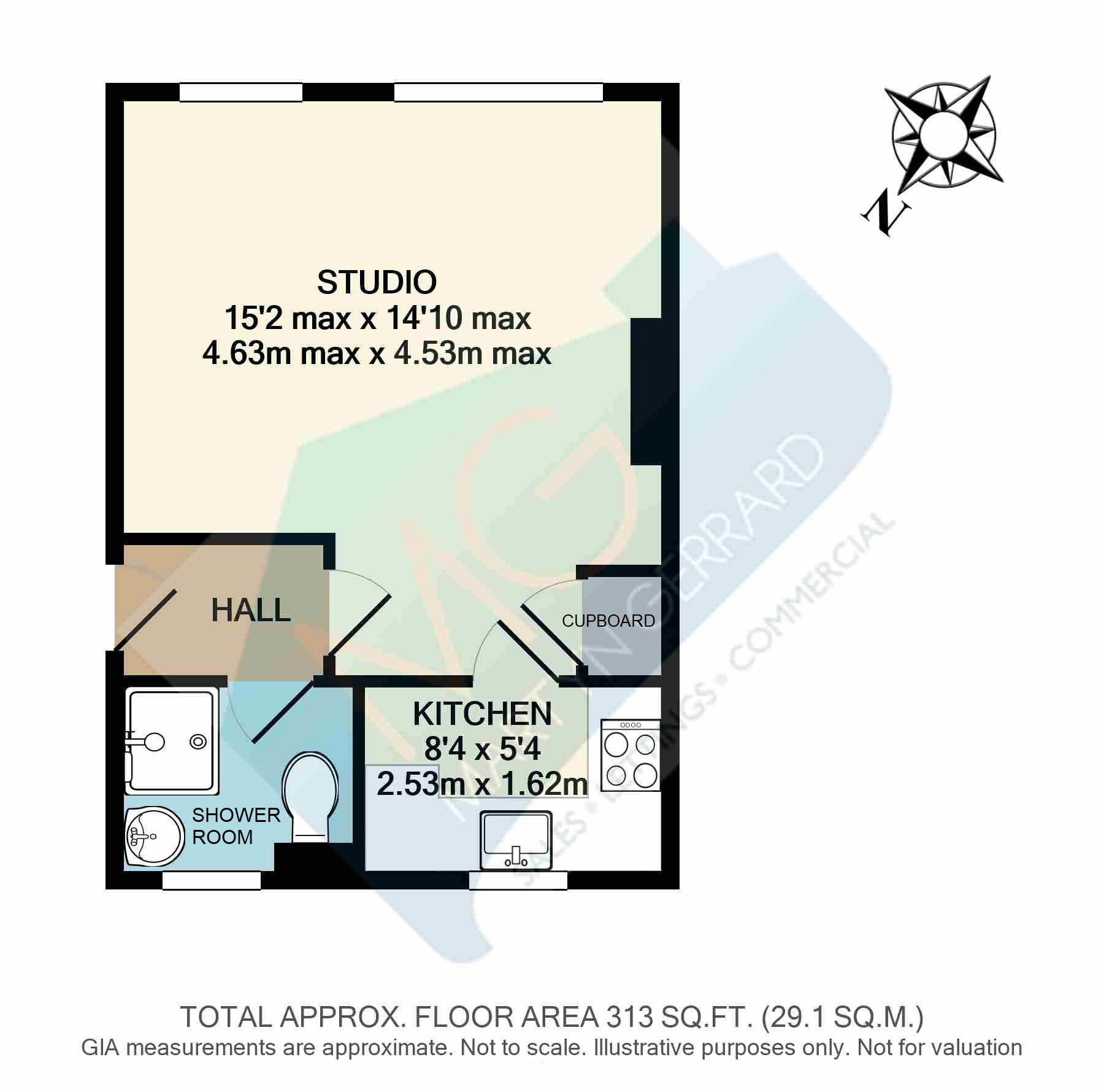 Balfour Grove, Whetstone, London N20, studio for sale 60714632