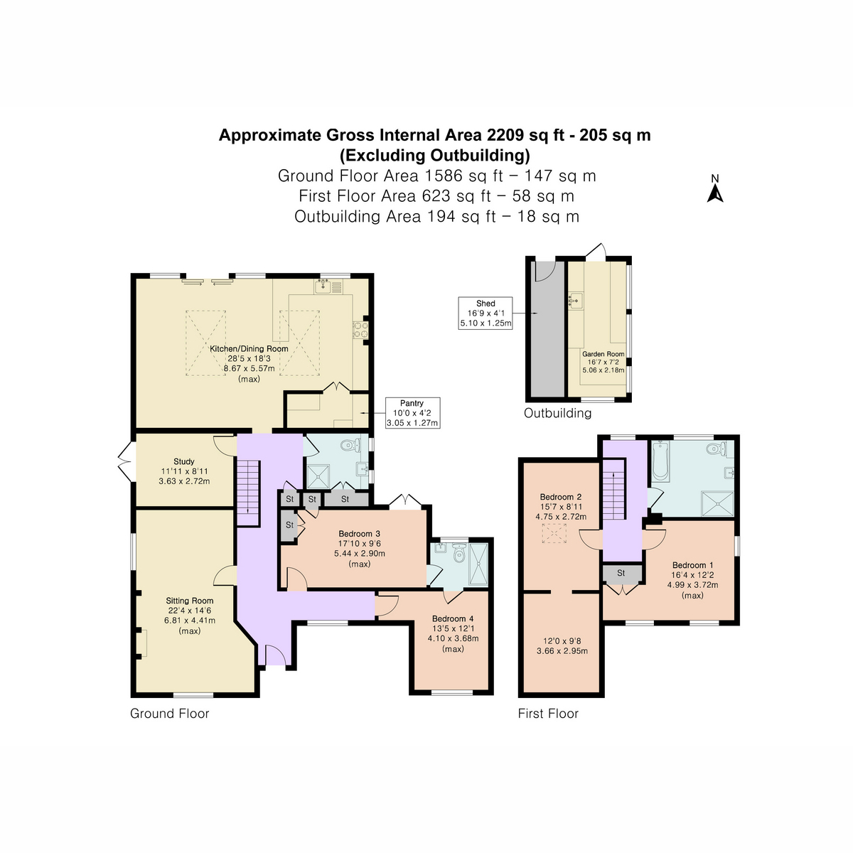 31, The Croft, East Hagbourne floorplan