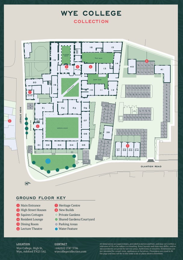 Plot 40, Wye College, 11, Olantigh Road, Ashford floorplan