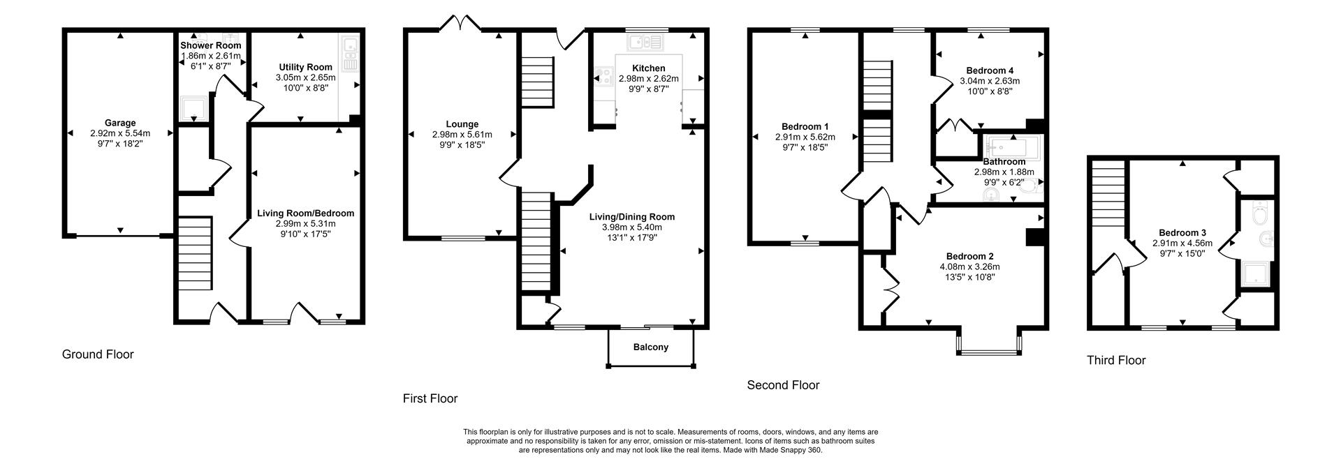 Puffin Way, Broad Haven, Haverfordwest SA62, 5 bedroom terraced house