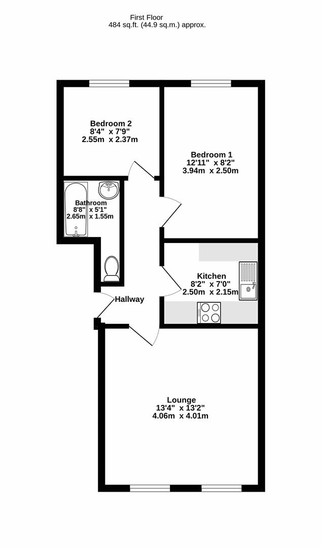 17A, Barbican Road, York floorplan