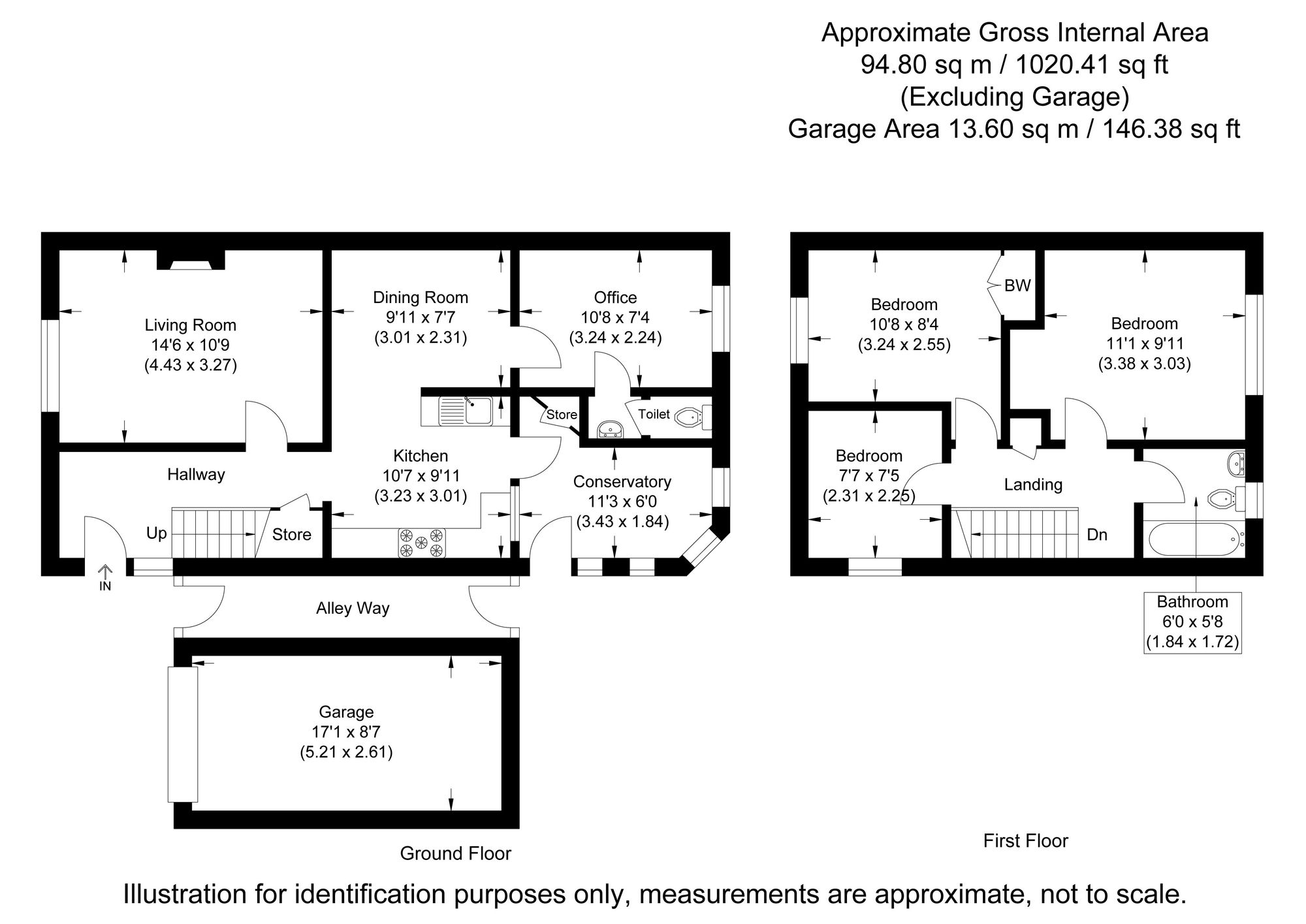 90 Main Street, Ely floorplan