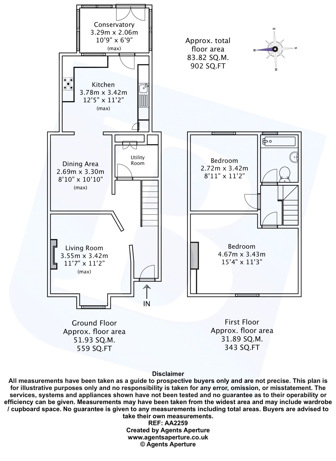 2 Bedrooms Terraced house for sale in Burnaby Road, Northfleet, Gravesend, Kent DA11