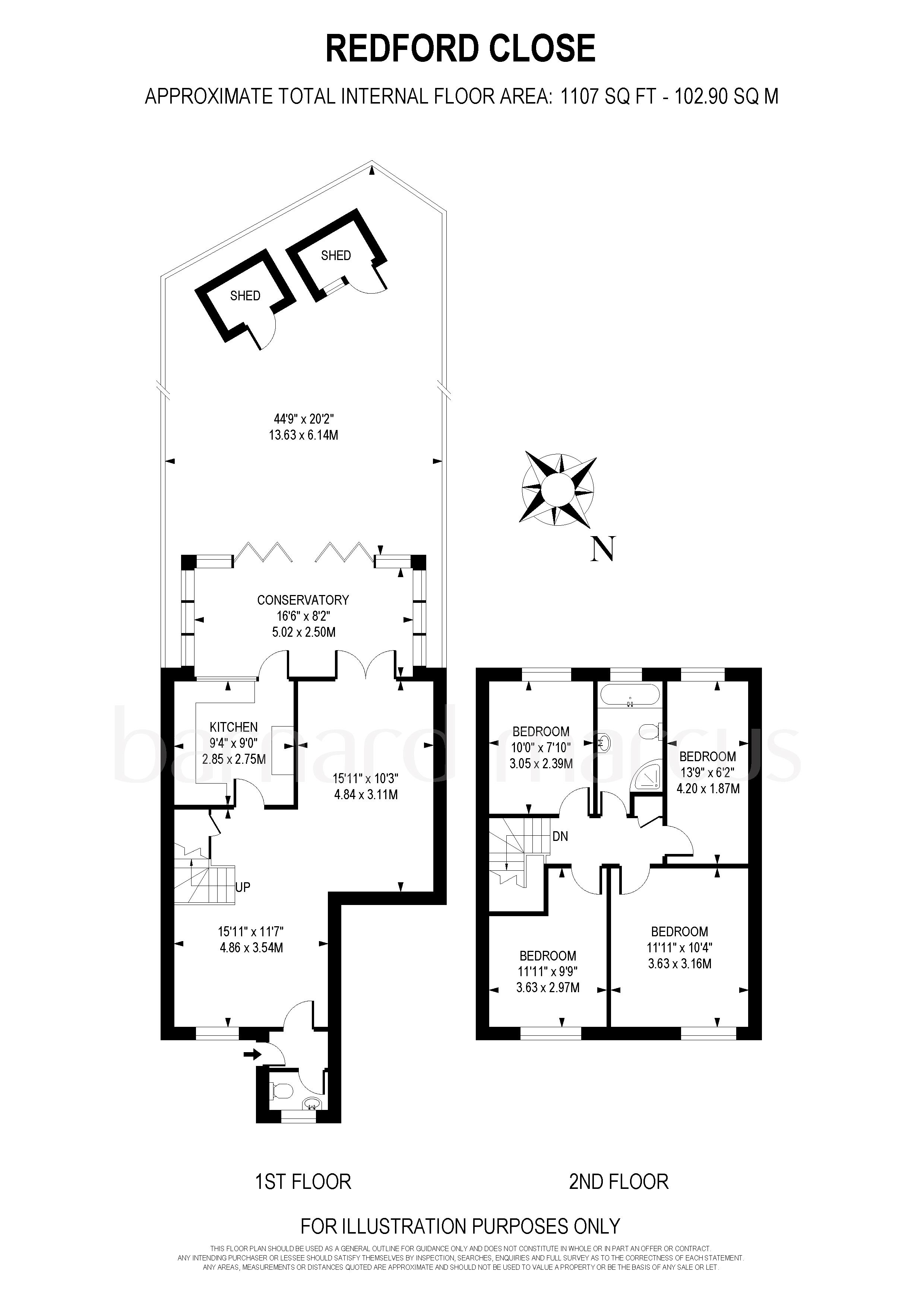 4 Bedrooms  to rent in Redford Close, Feltham TW13