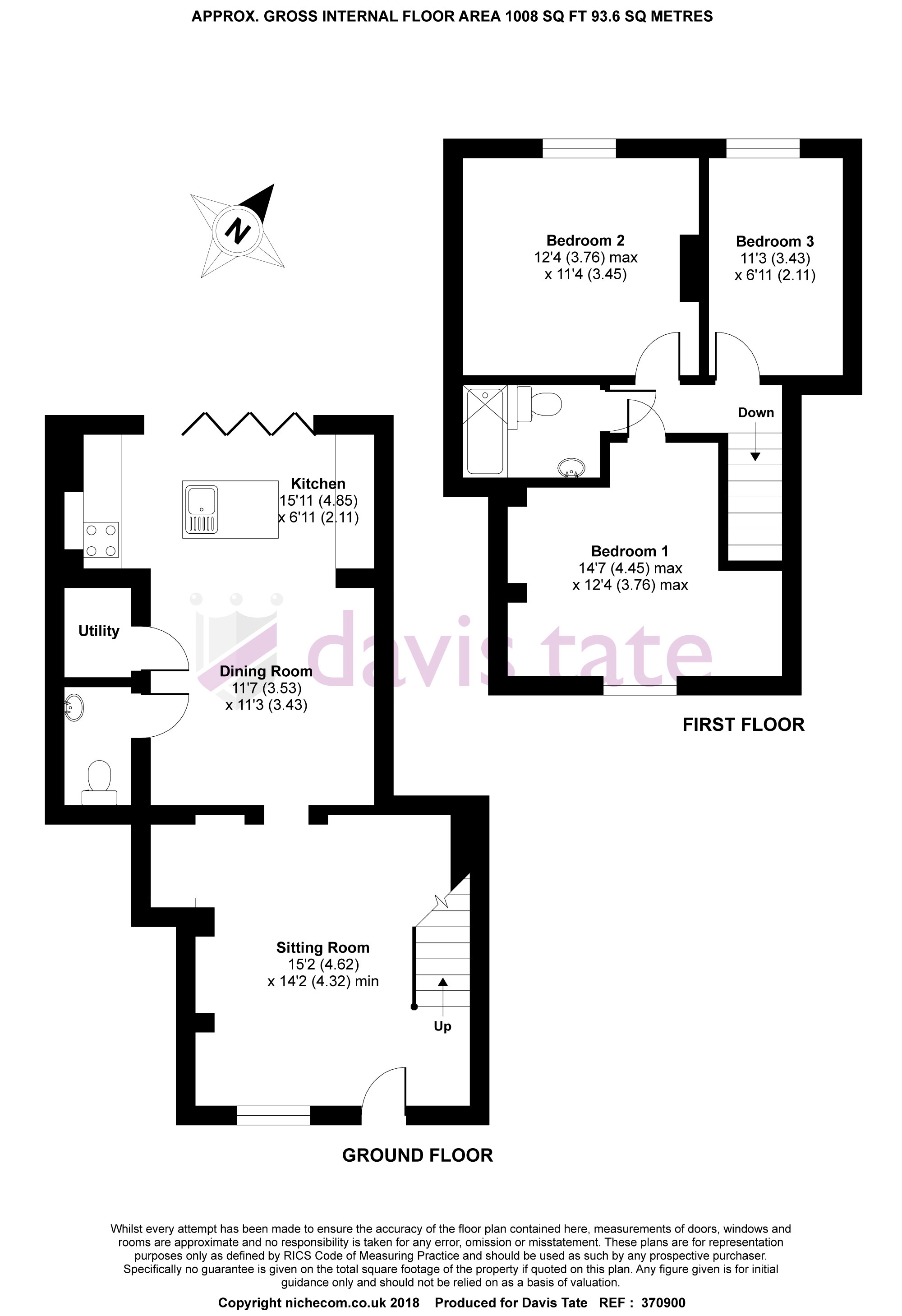 3 Bedrooms Terraced house for sale in High Street, Sonning, Reading RG4