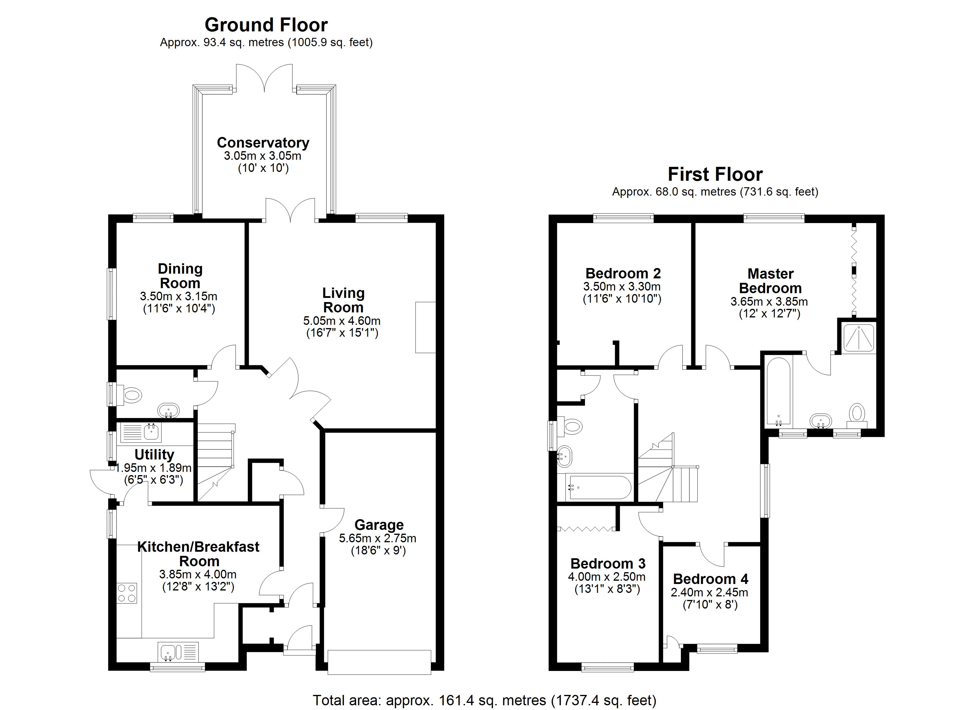 4 Bedrooms Detached house for sale in Heathervale Road, New Haw KT15