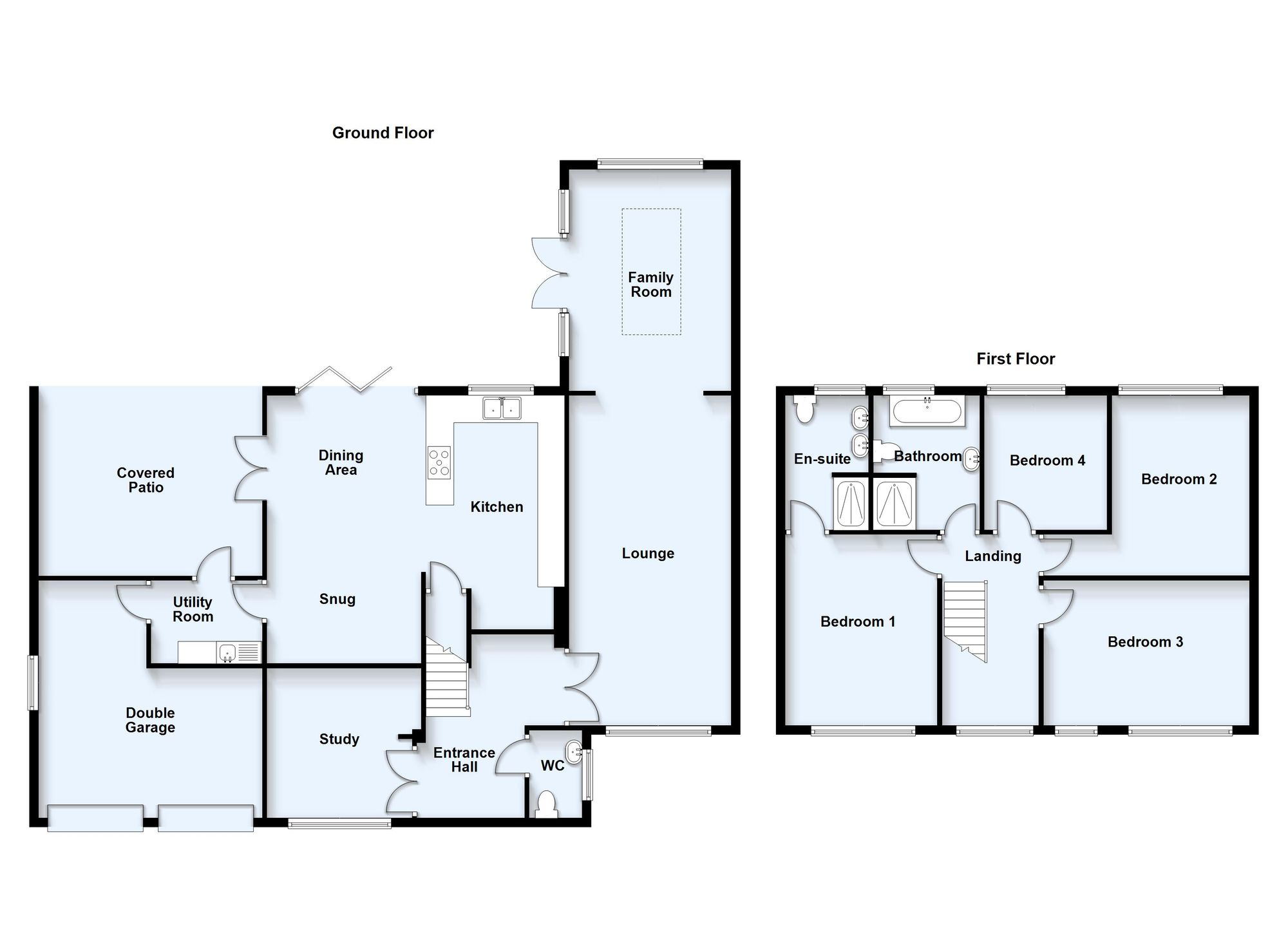 11 Wentworth Way, Milton Keynes floorplan