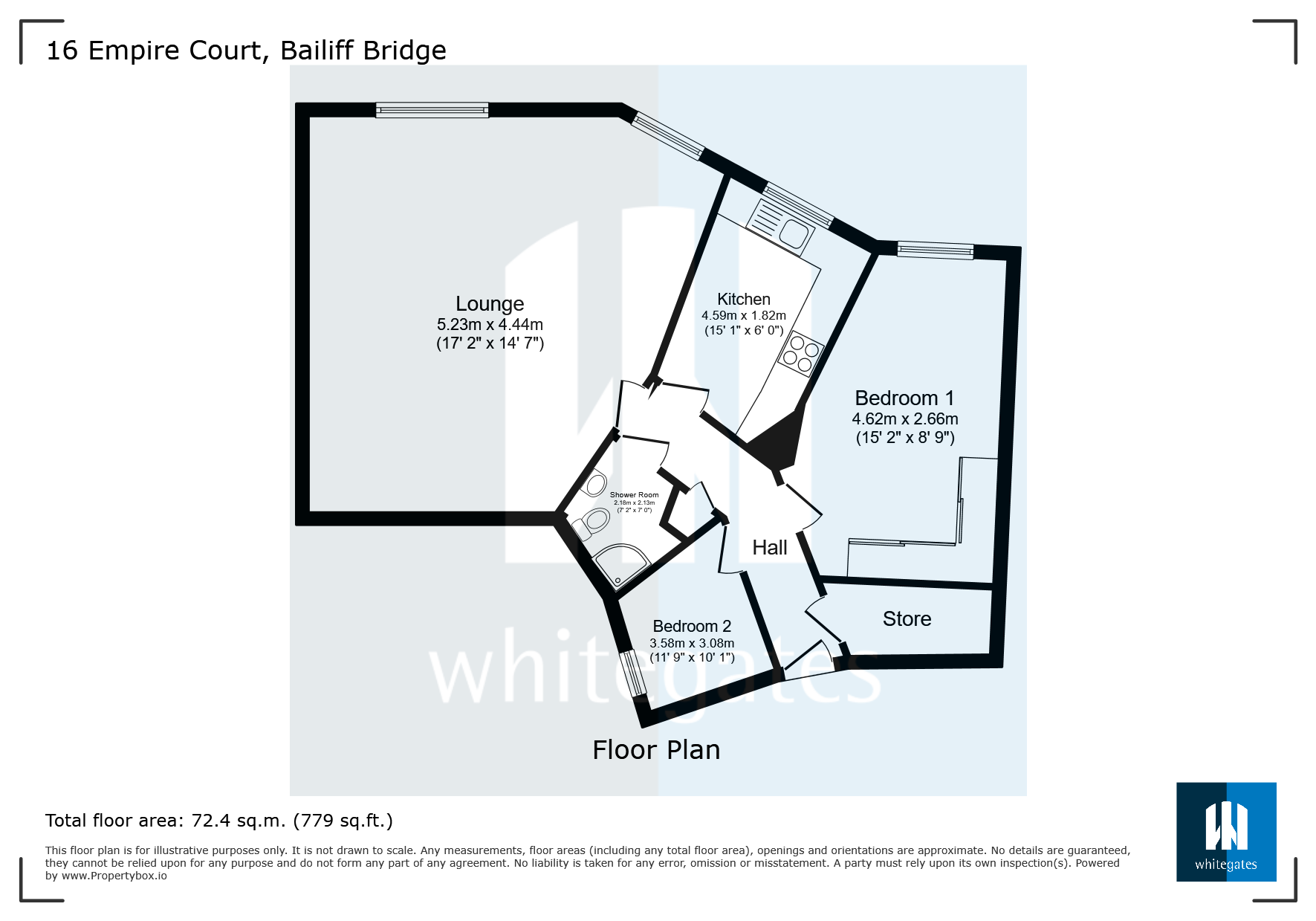 16, Empire Court, Brighouse floorplan