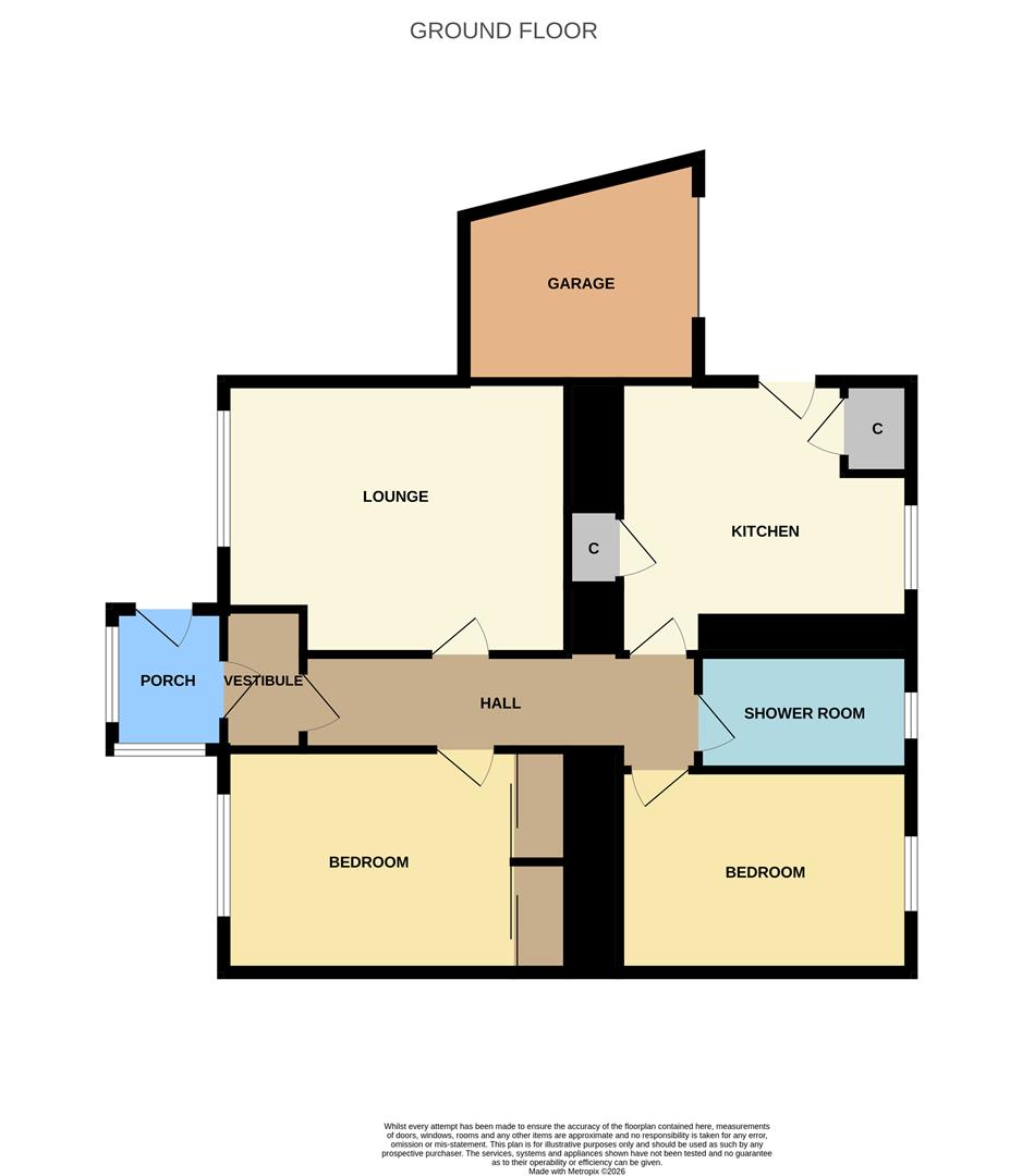 Bridgend Cottage West, Lathrisk Road, Cupar floorplan