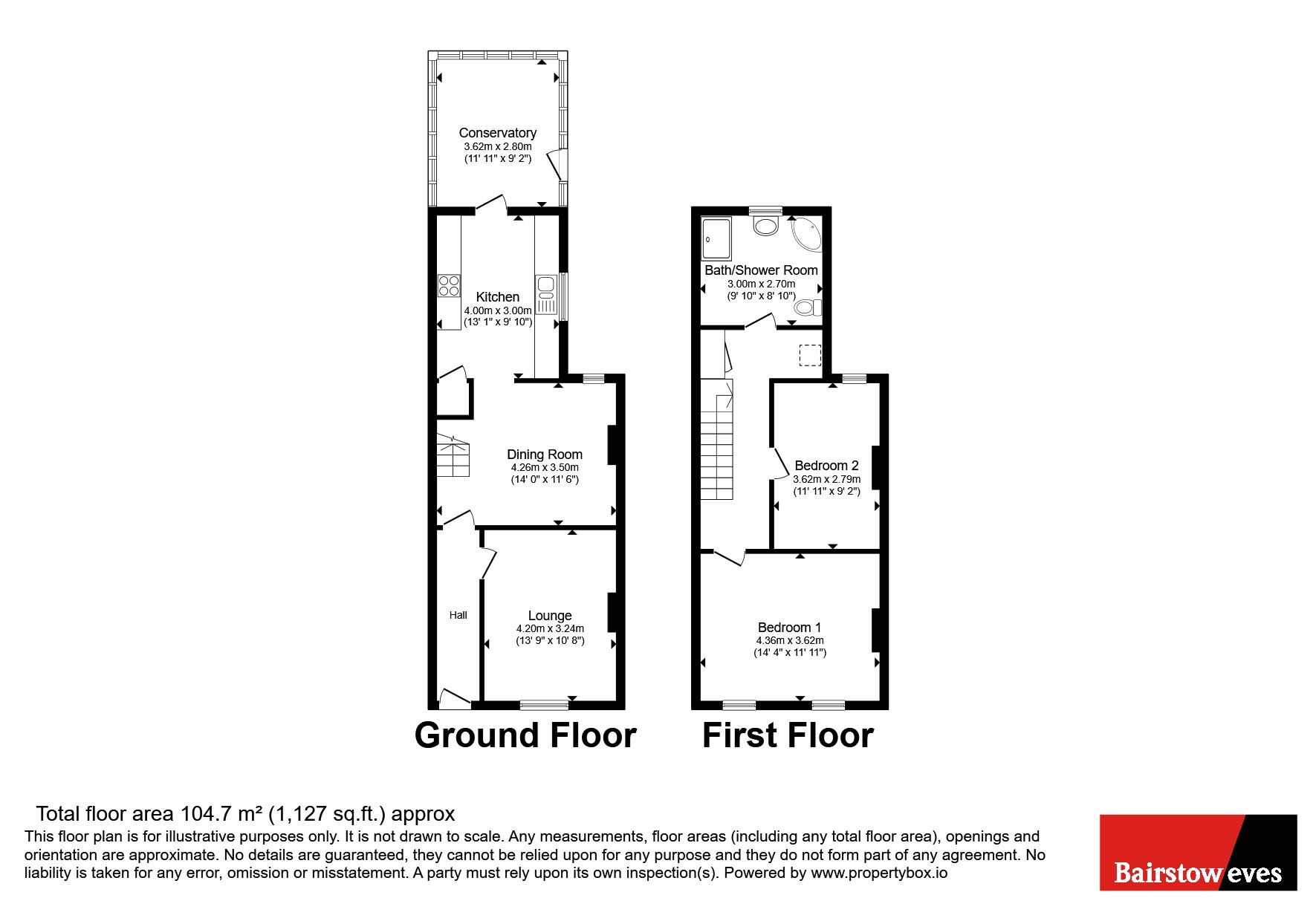 16, North Avenue, Essex floorplan