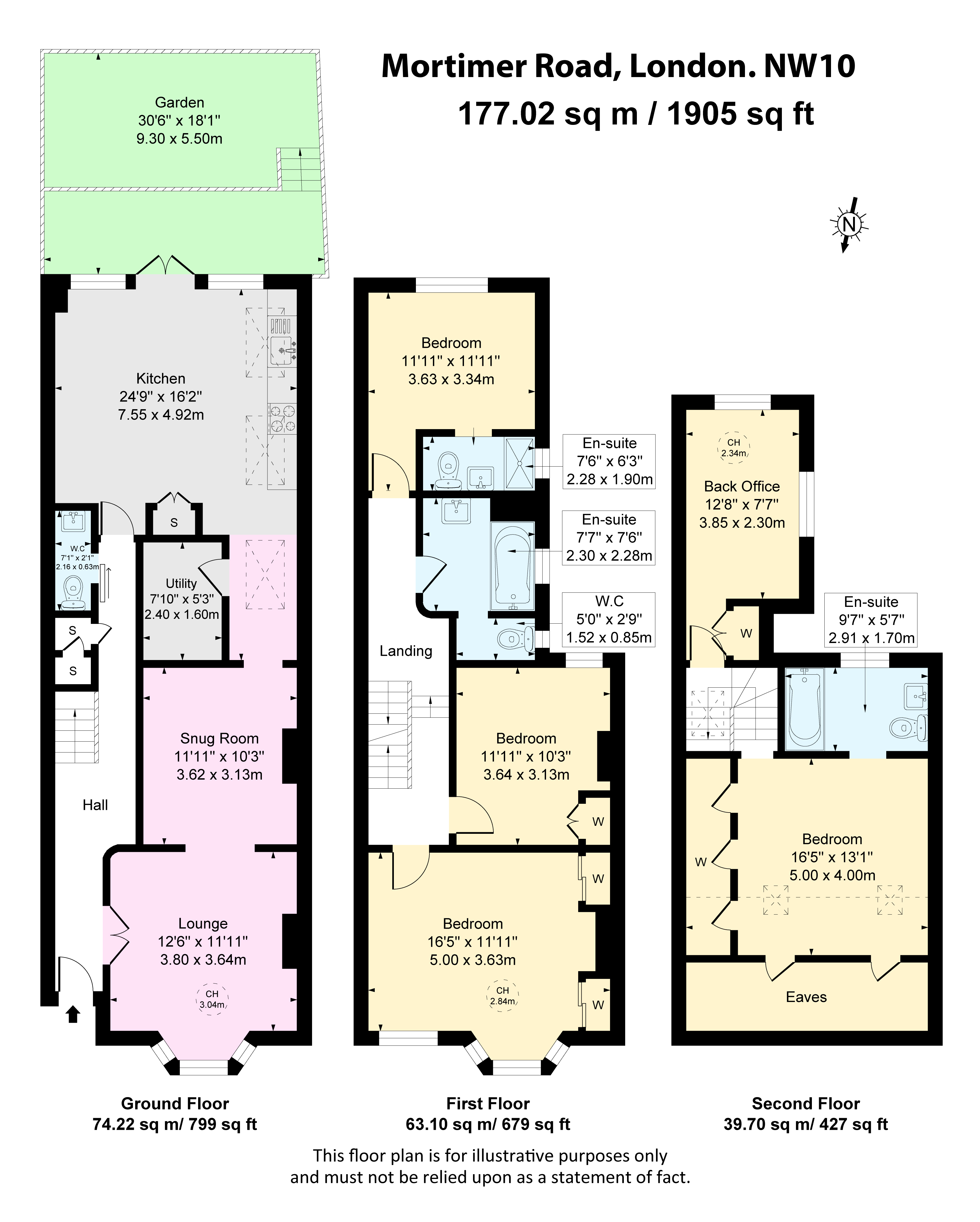 89, Mortimer Road, London floorplan