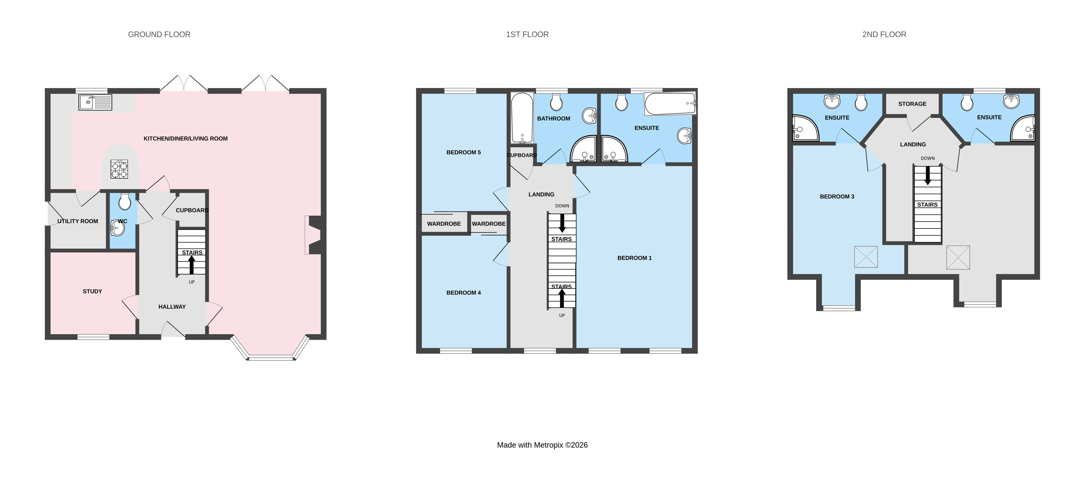 2, Brooklands Grove, Staffordshire floorplan