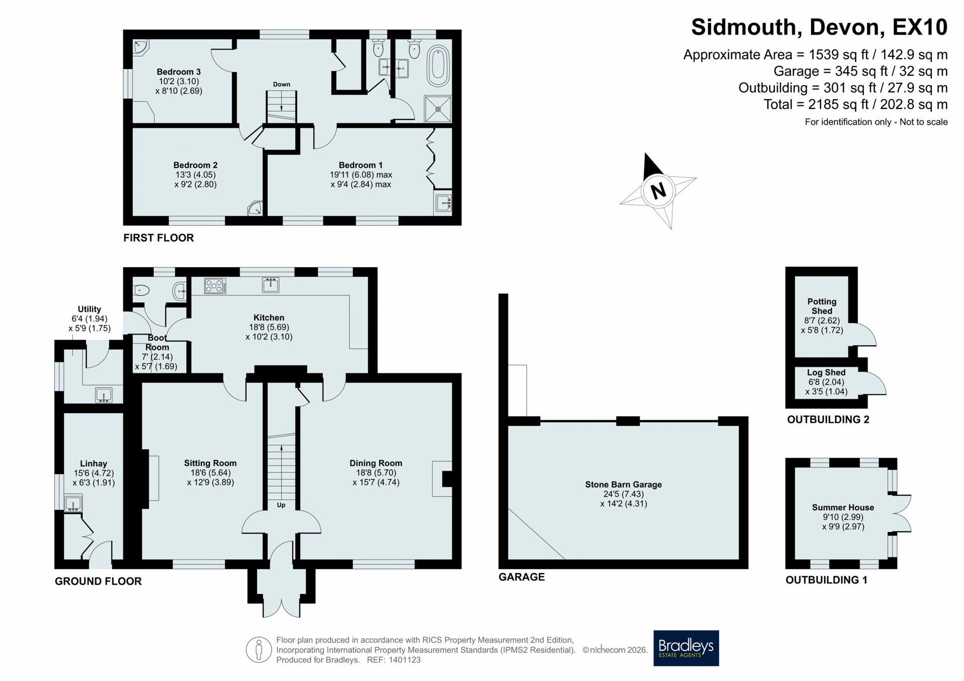 Jasmine Cottage,, Weston, Devon floorplan