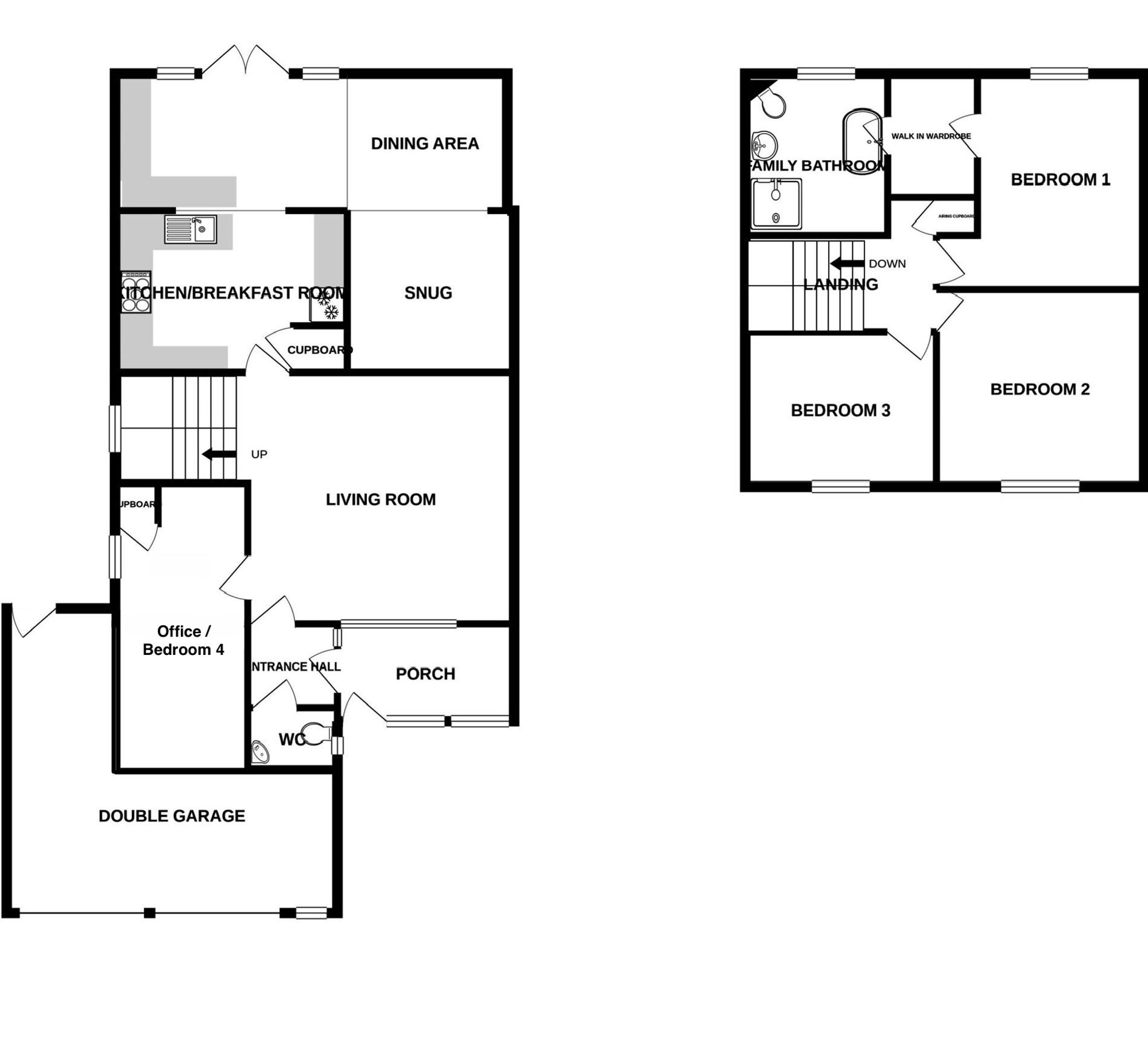 6 Columbia Gardens, Bedworth floorplan