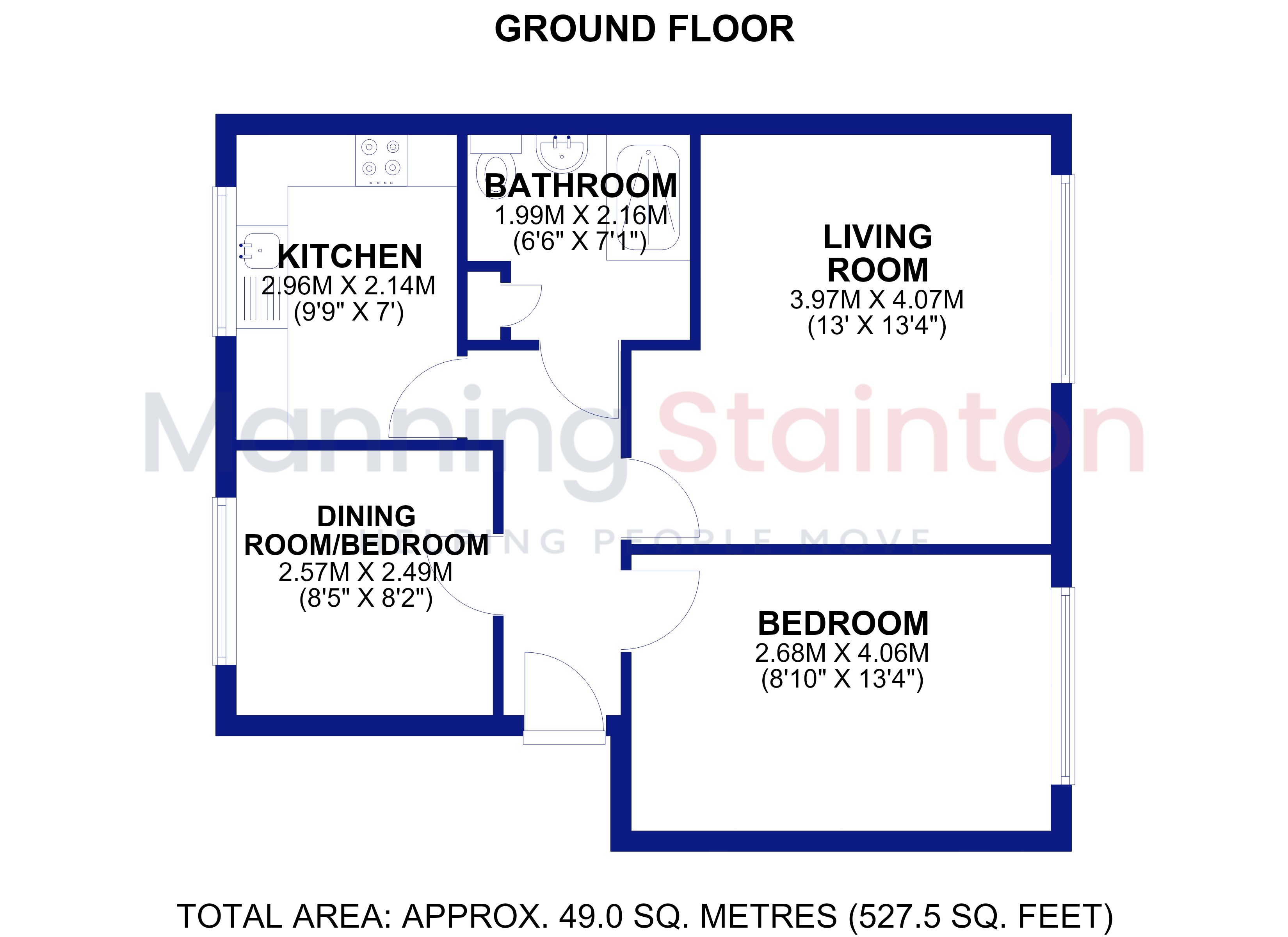 7, Galloway Court, West Yorkshire floorplan