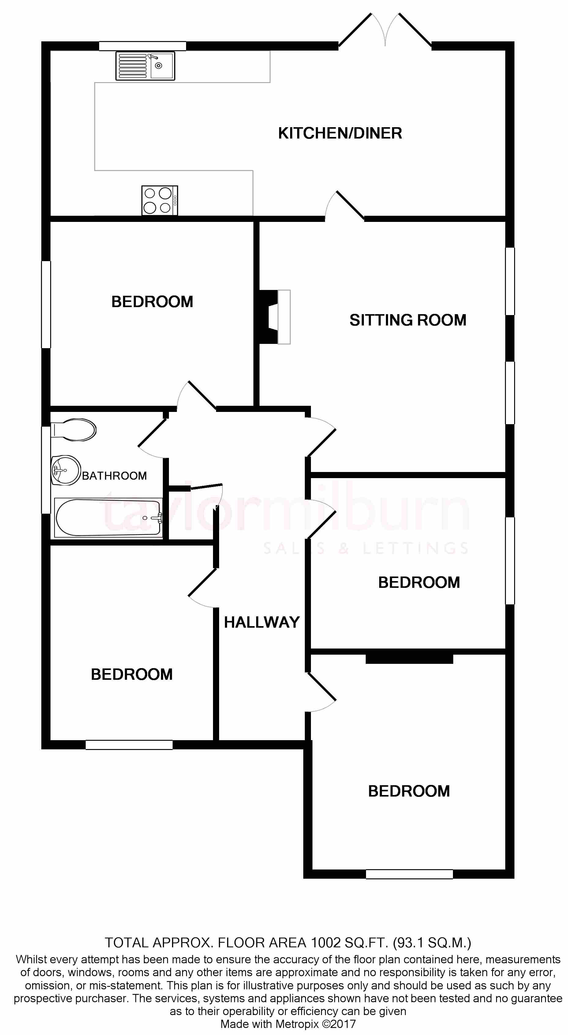 4 Bedrooms Detached bungalow for sale in Halstead Road, Braintree, Essex CM7