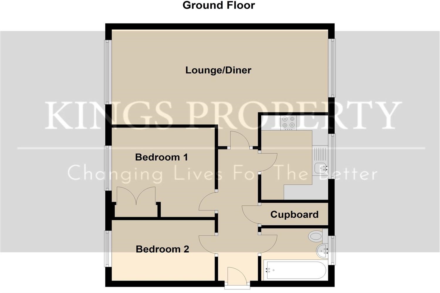 63, The Yard, Essex floorplan